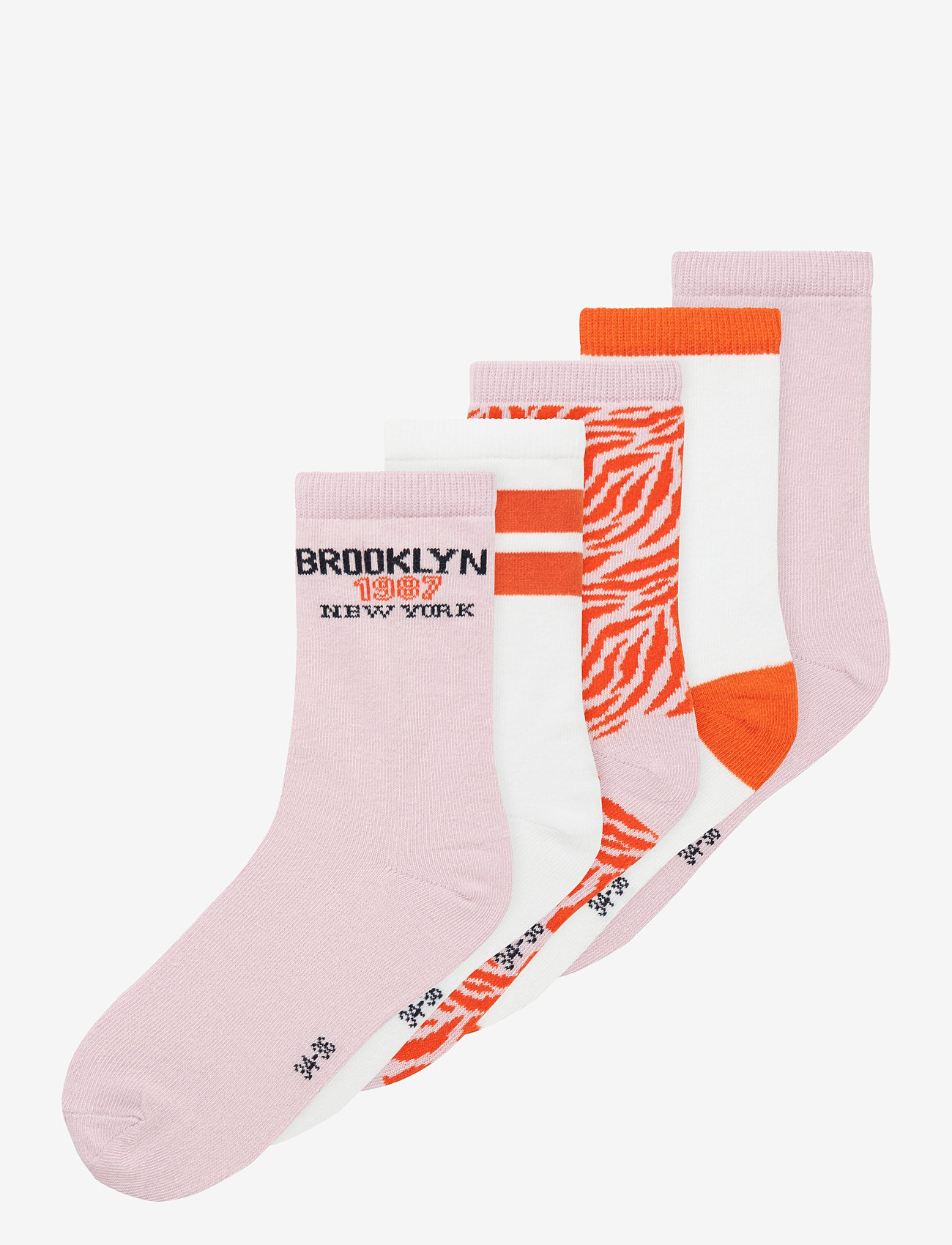 name it - NKFVILDE 5P SOCK - winsome orchid - 0