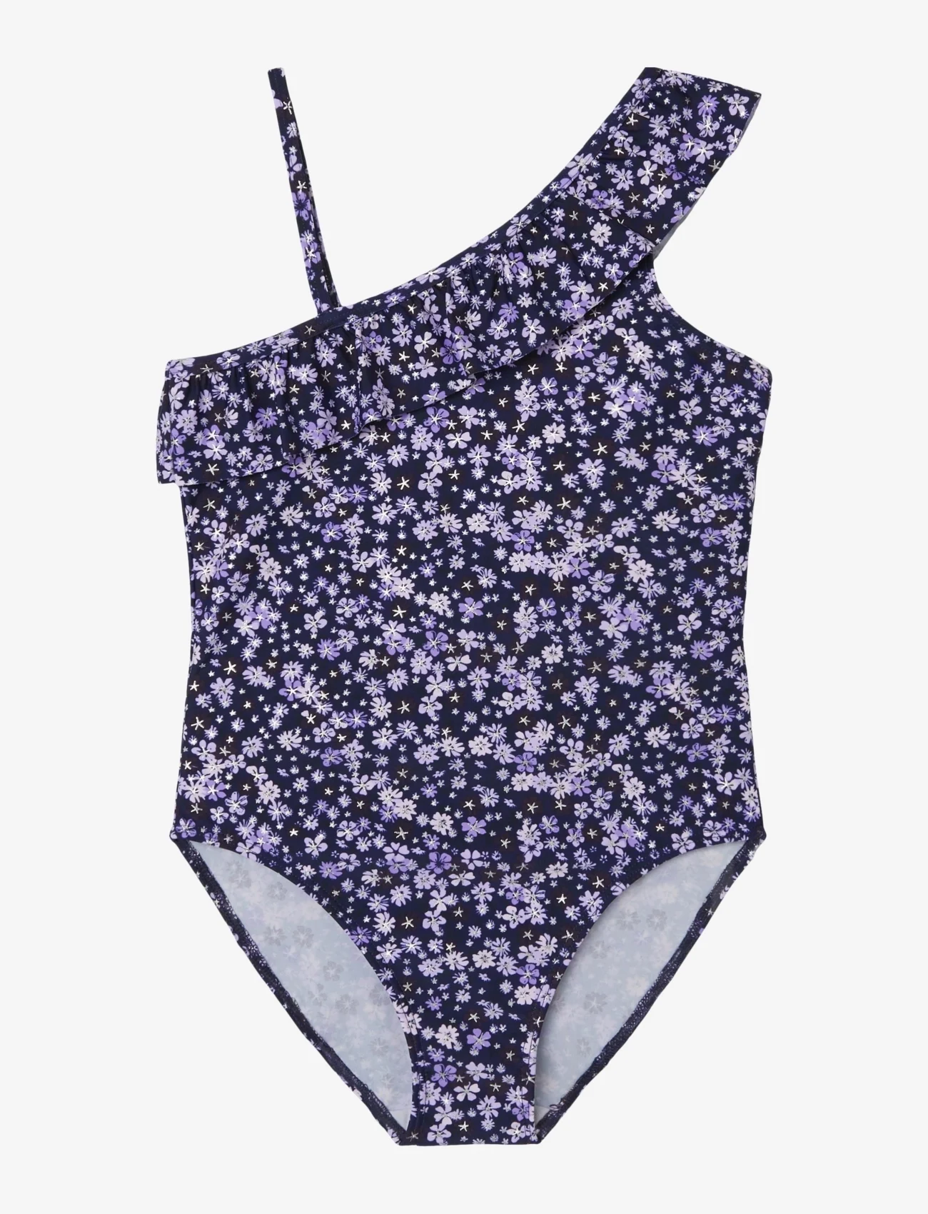 name it - NKFZORA SWIMSUIT - swimsuits - purple rose - 1
