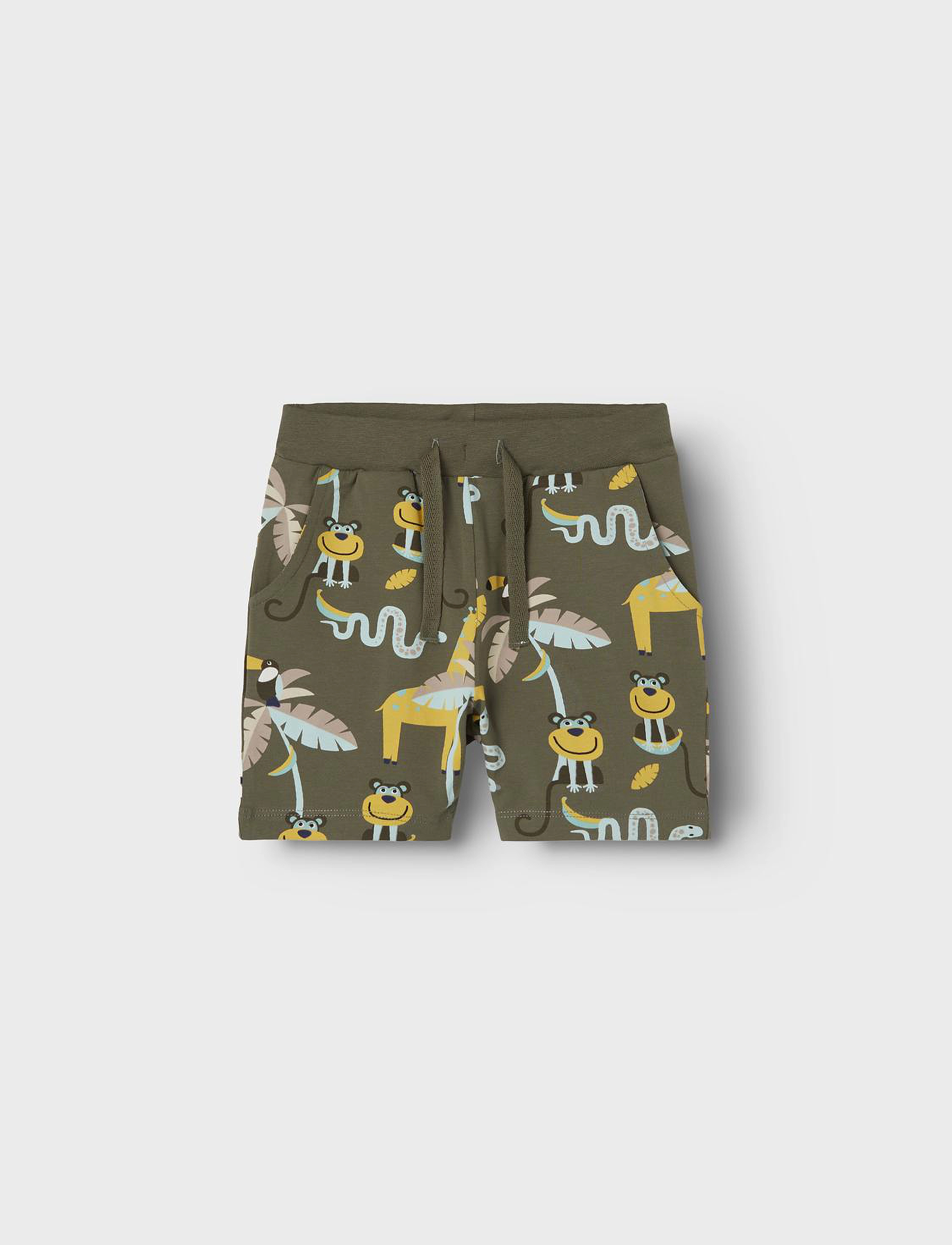name it - NMMZOMU SHORTS SET BOX - dusty olive - 2