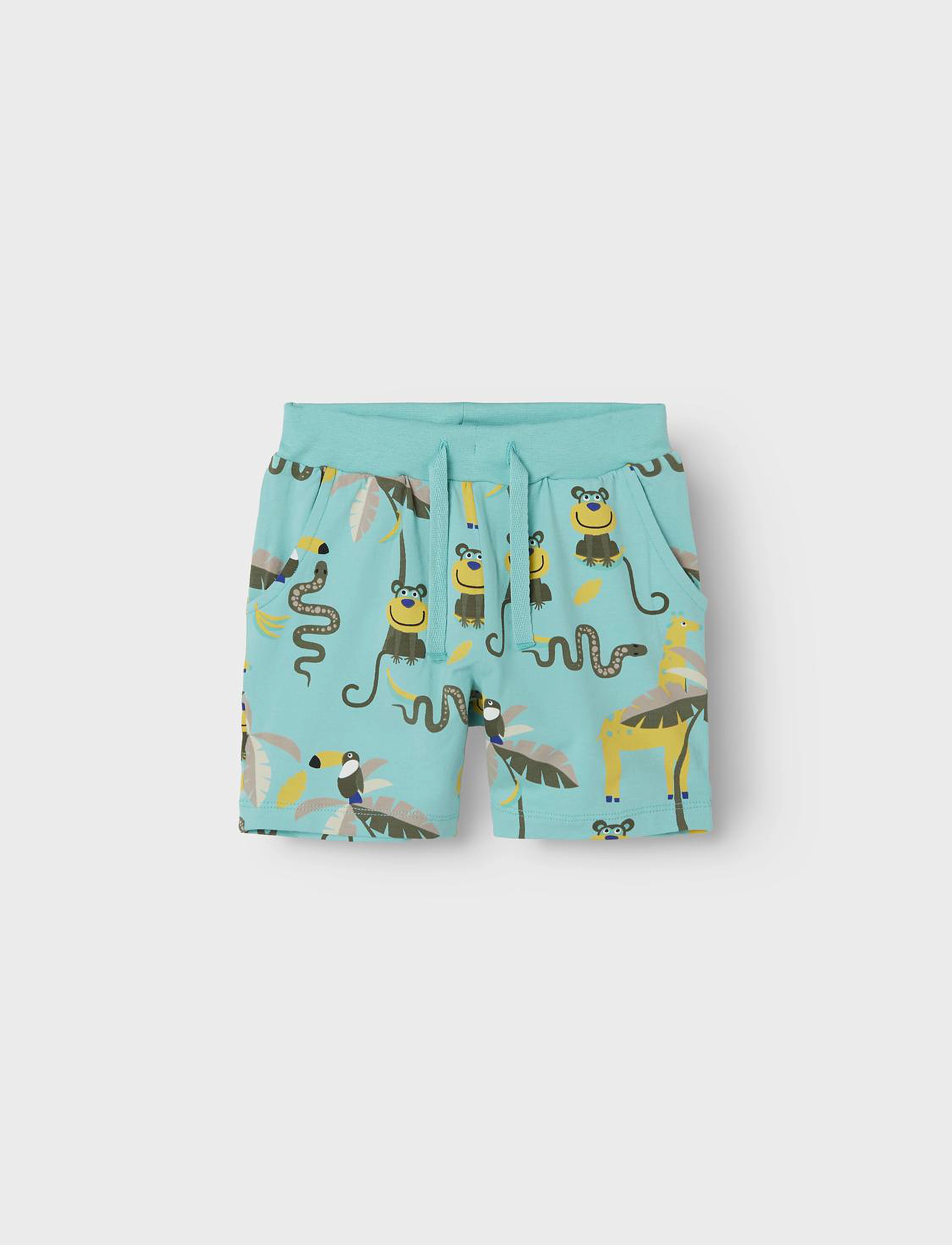 name it - NMMZOMU SHORTS SET BOX - pool blue - 2