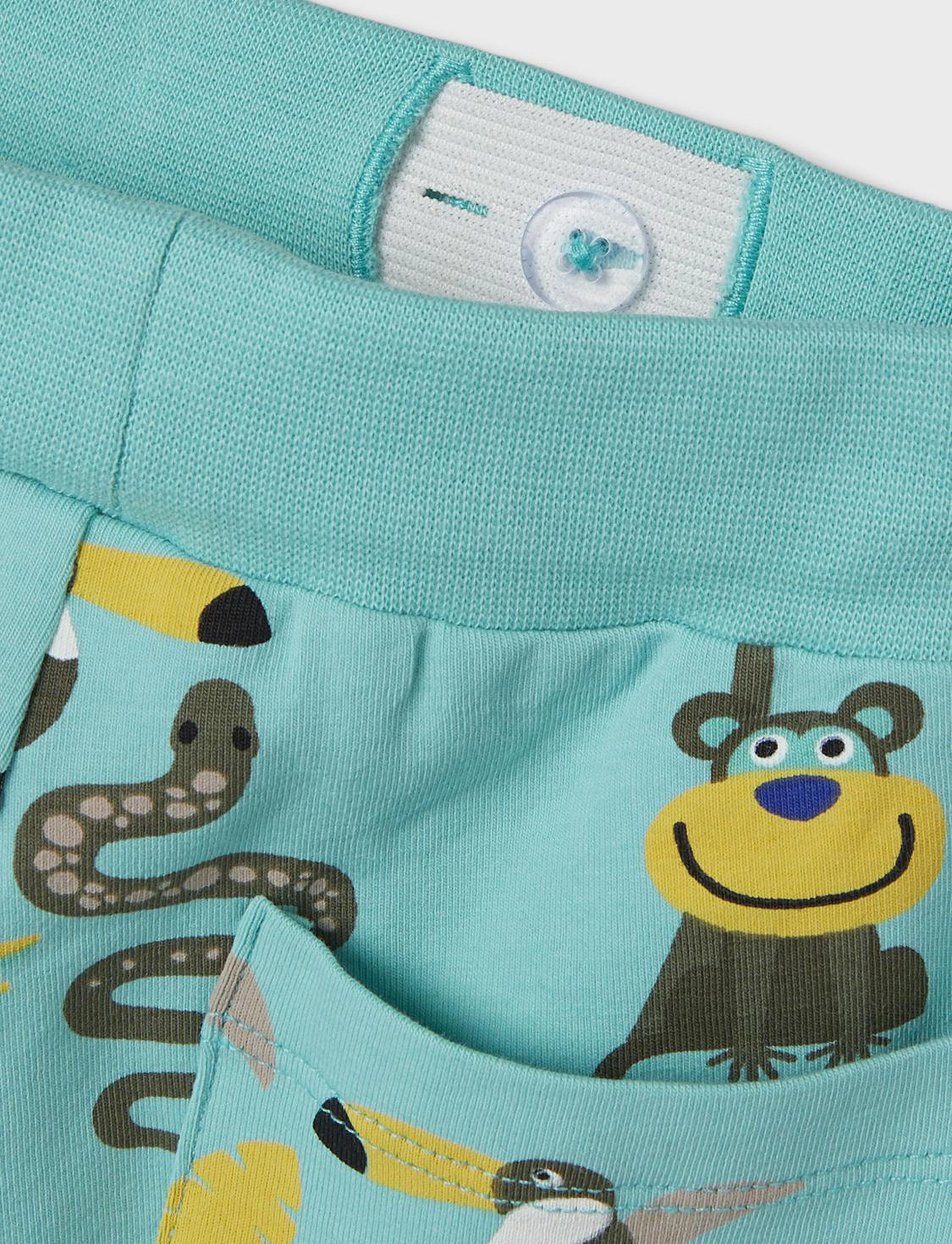 name it - NMMZOMU SHORTS SET BOX - pool blue - 3