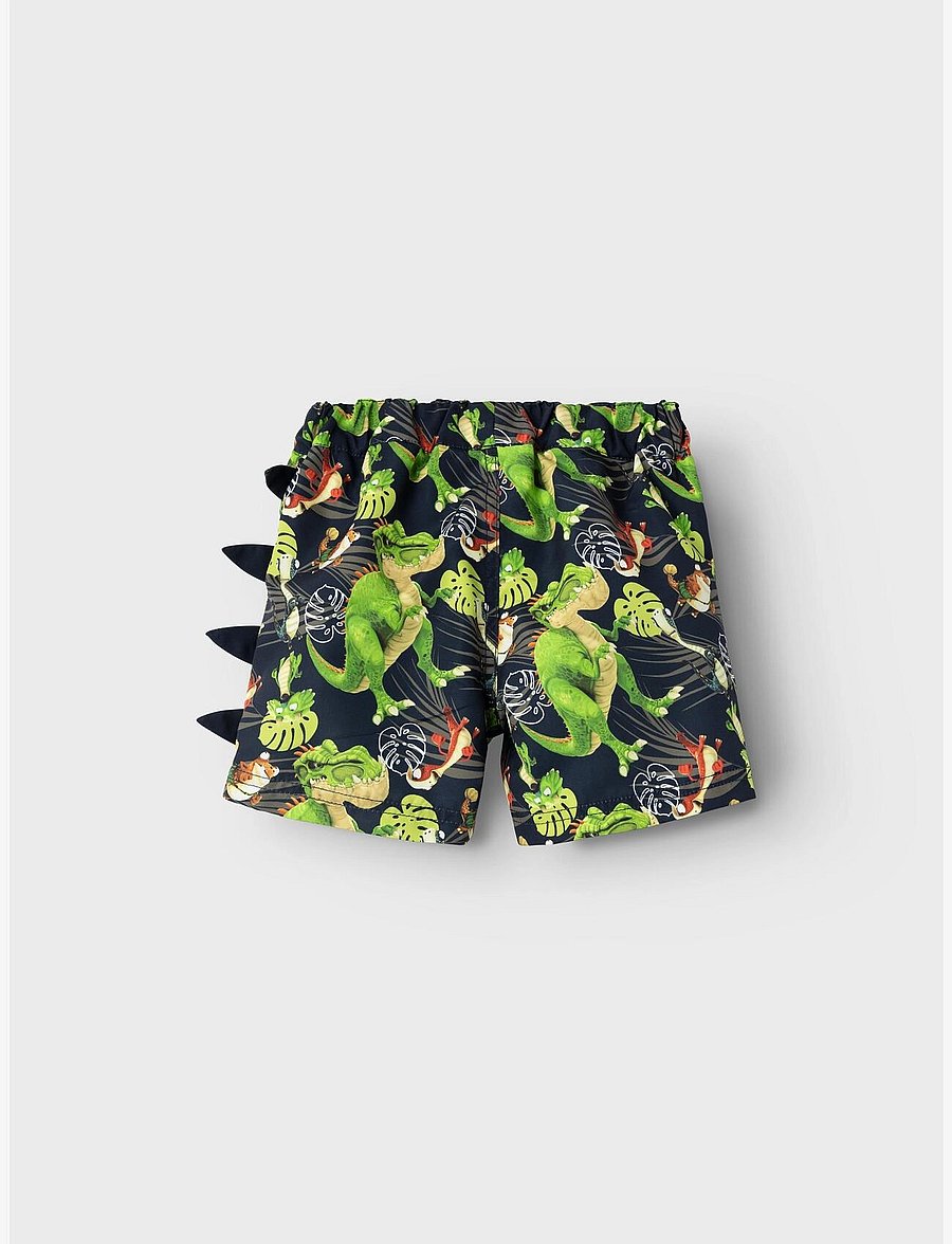 name it - NMMMAZ GIGANTOSAURUS LONG SWIMSHORTS VDE - badehosen - dark sapphire - 2
