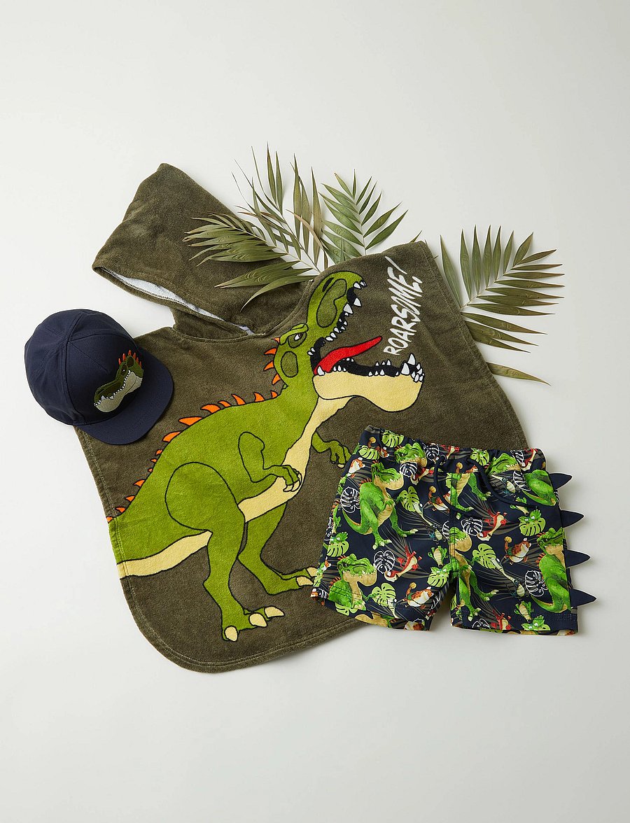 name it - NMMMAZ GIGANTOSAURUS LONG SWIMSHORTS VDE - badehosen - dark sapphire - 4