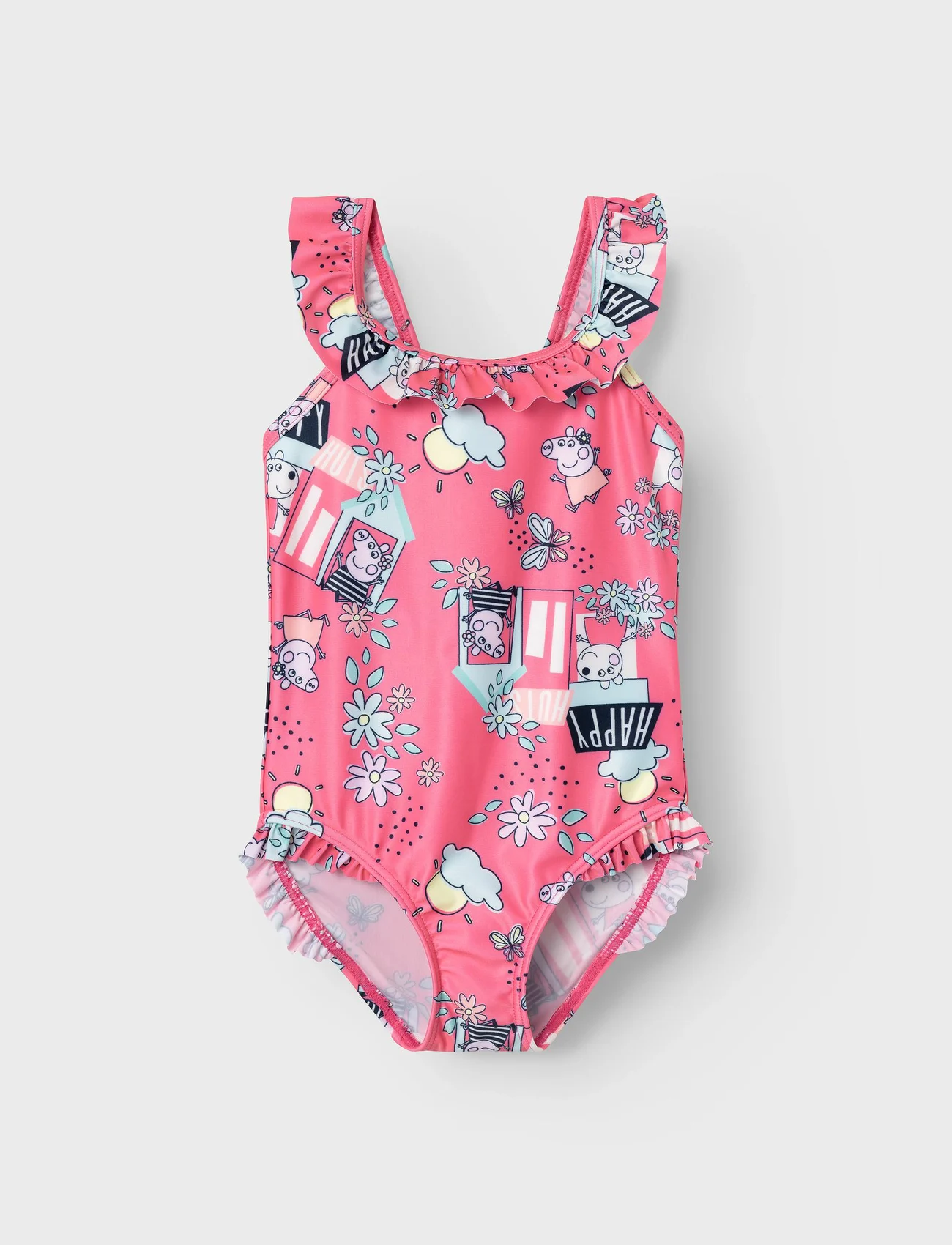 name it - NMFMYRI PEPPAPIG SWIMSUIT CPLG - swimsuits - camellia rose - 0