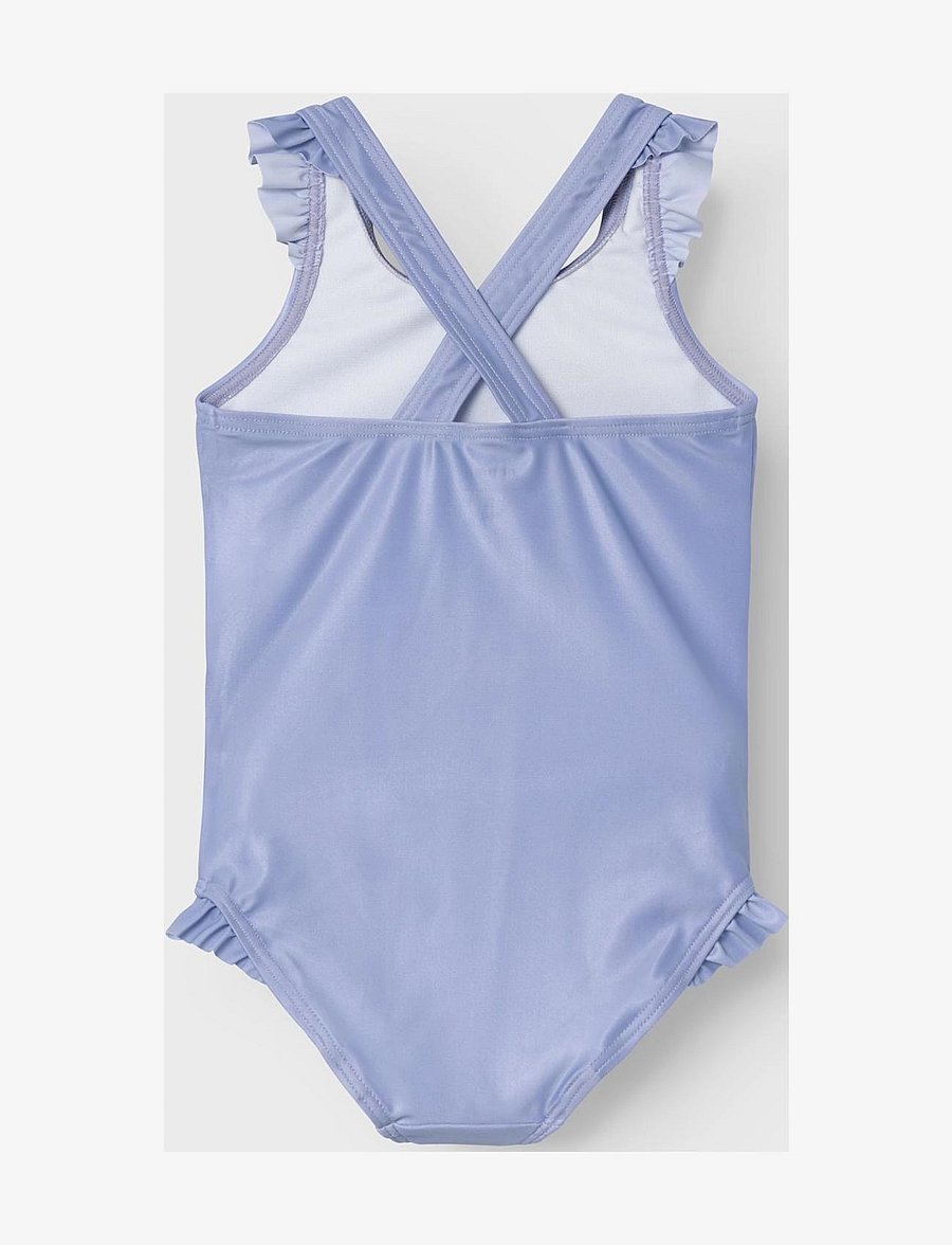 name it - NMFMEDINA GABBY SWIMSUIT BFU - najniższe ceny - heirloom lilac - 2
