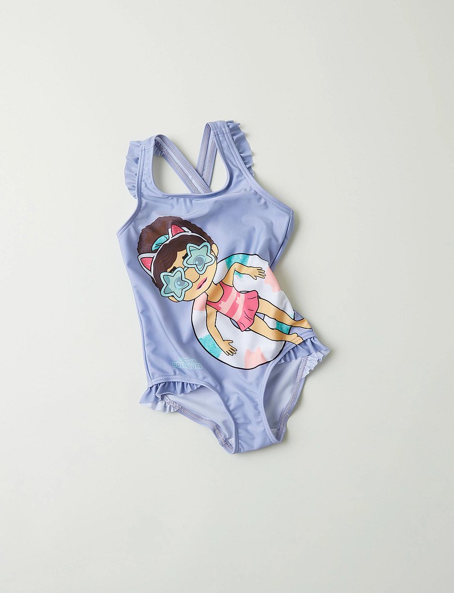 name it - NMFMEDINA GABBY SWIMSUIT BFU - najniższe ceny - heirloom lilac - 4