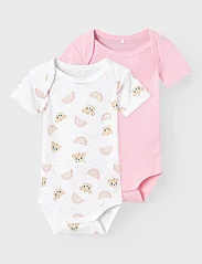 name it - NBFBODY 2P SS ORCHID PINK TEDDY NOOS - kortermede - orchid pink - 5