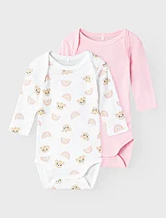 name it - NBFBODY 2P LS ORCHID PINK TEDDY NOOS - pitkähihaiset - orchid pink - 4