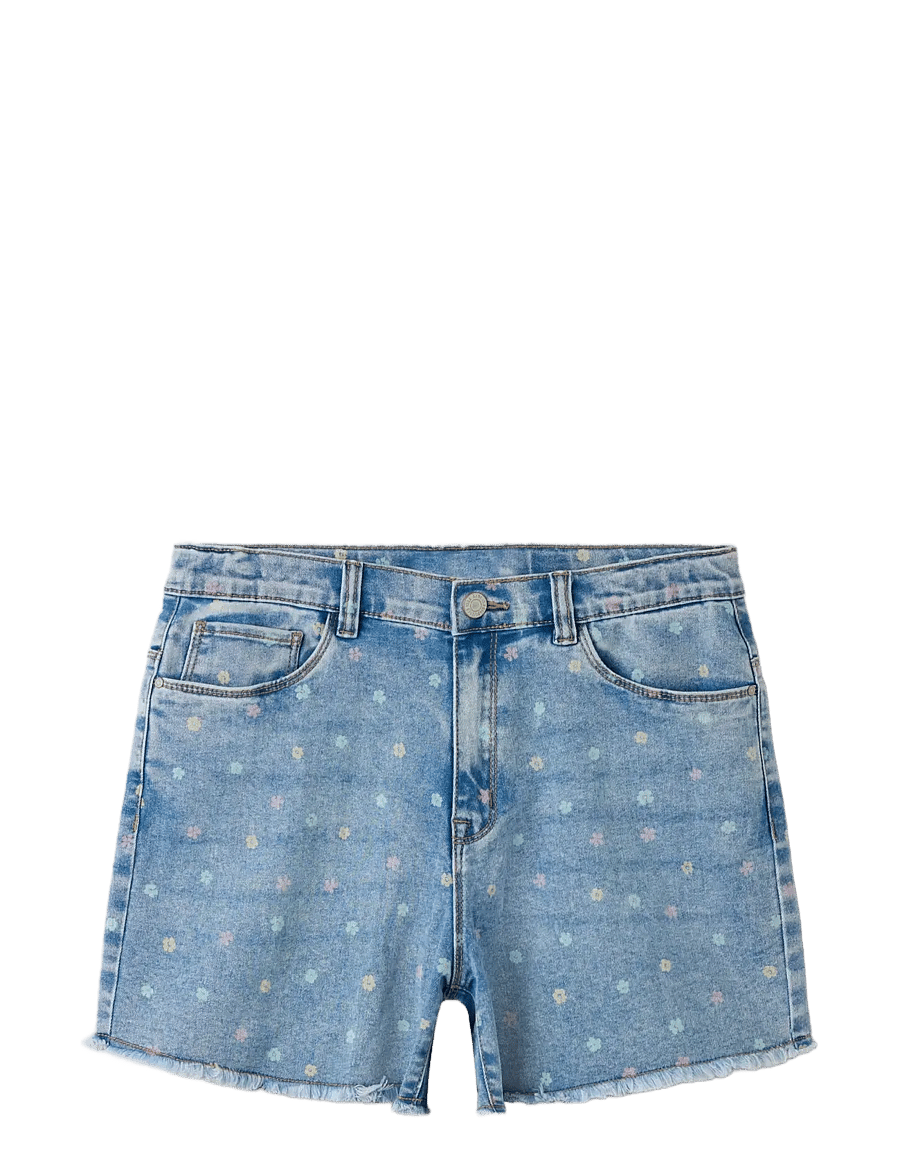 name it - NKFROSE HW MOM DNM SHORTS 3555-ON NOOS - jeansshorts - medium blue denim - 2