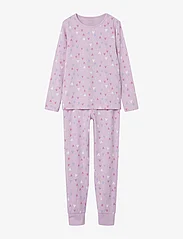name it - NKFNIGHTSET PINK HEARTS NOOS - pyjamasset - pink lavender - 0