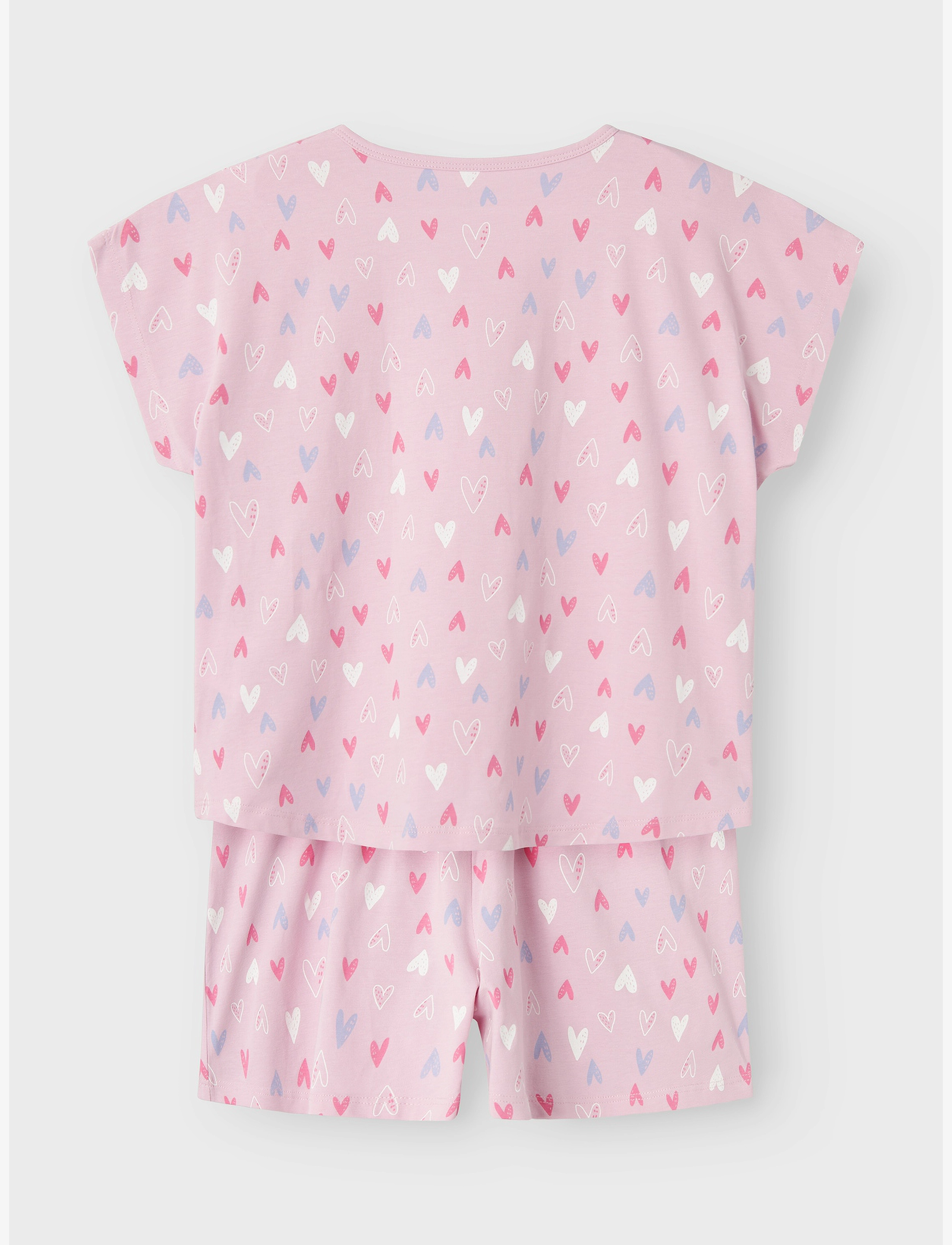 name it - NKFNIGHTSET CAP PINK HEARTS NOOS - pink lavender - 1