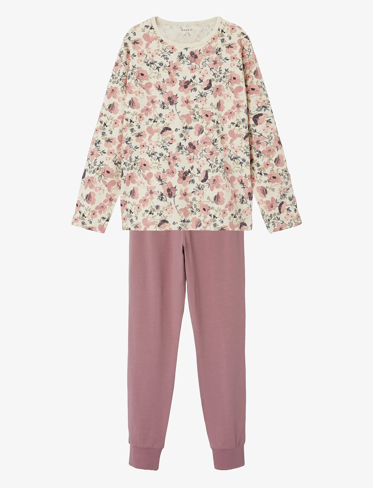 name it - NKFNIGHTSET NOSTALGIA FLOWER NOOS - pyjamasset - nostalgia rose - 1