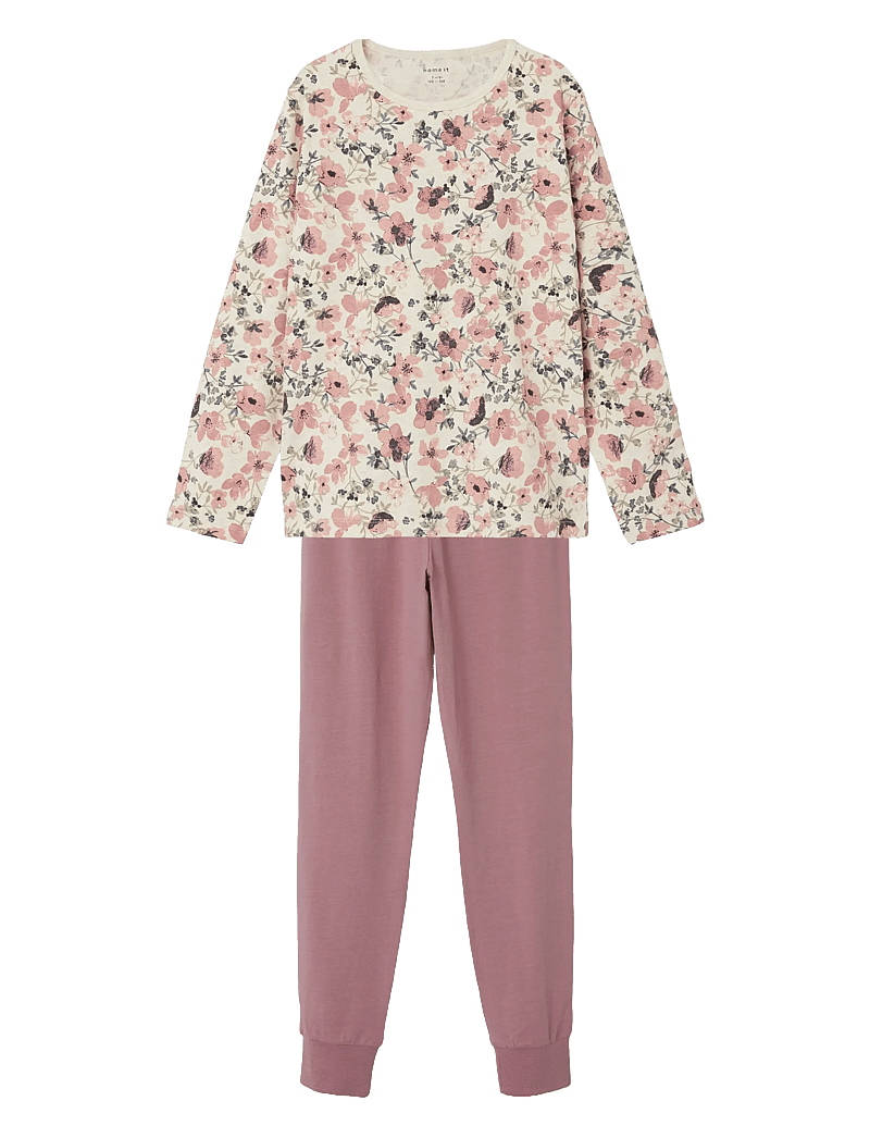 name it - NKFNIGHTSET NOSTALGIA FLOWER NOOS - pyjamasset - nostalgia rose - 1
