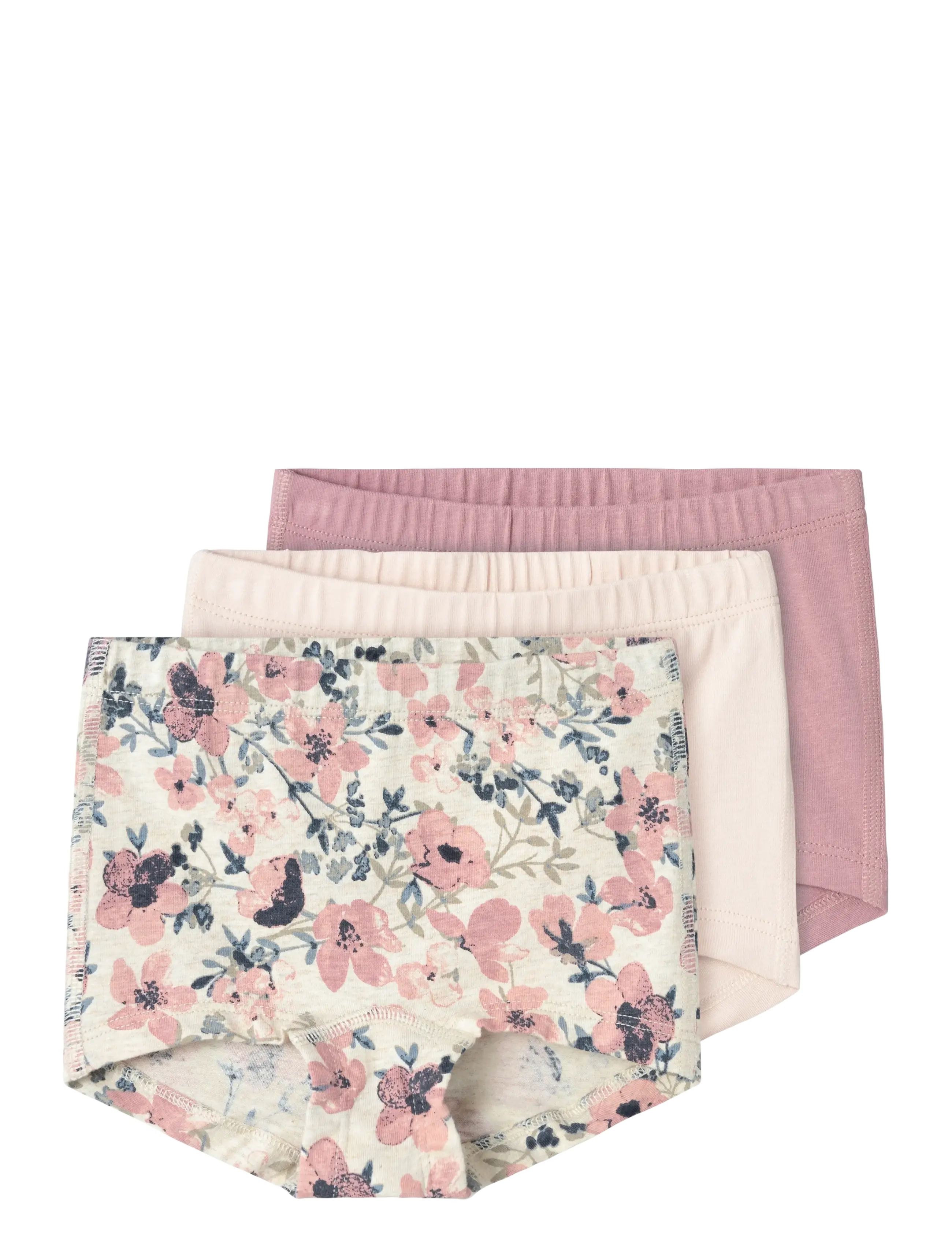name it NMFTIGHTS 3P NOSTALGIA FLOWER NOOS - Trosor - NOSTALGIA ROSE / pink/rose