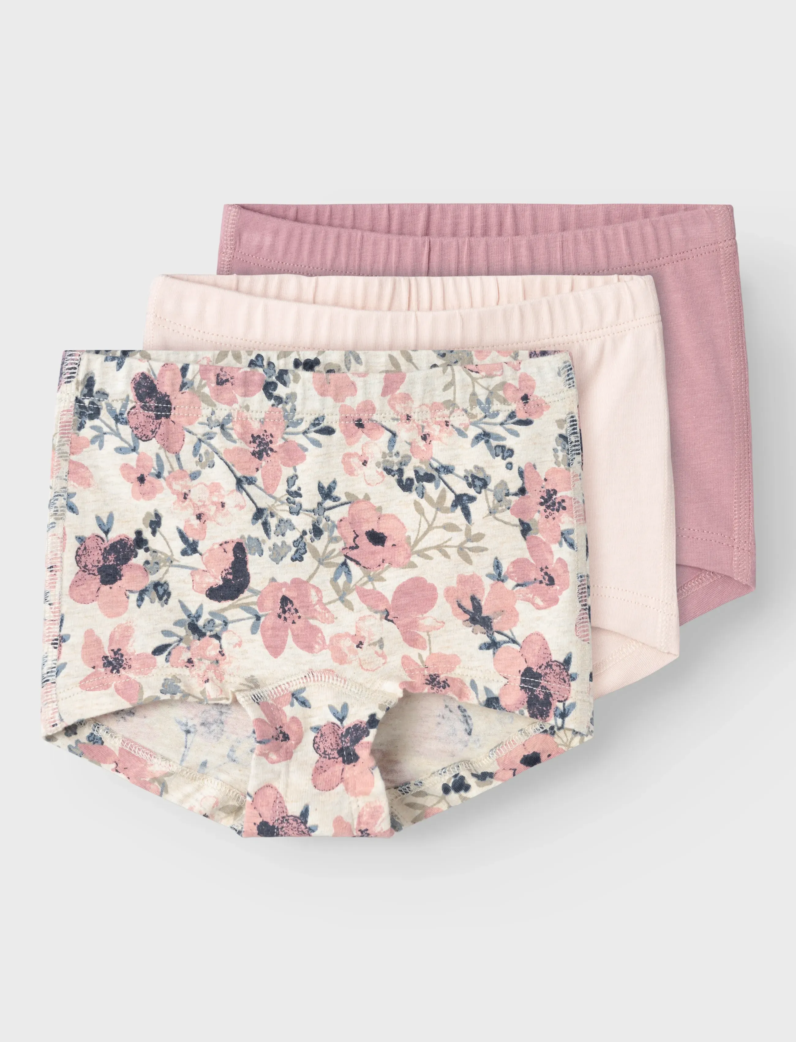 name it - NMFTIGHTS 3P NOSTALGIA FLOWER NOOS - püksid - nostalgia rose - 2