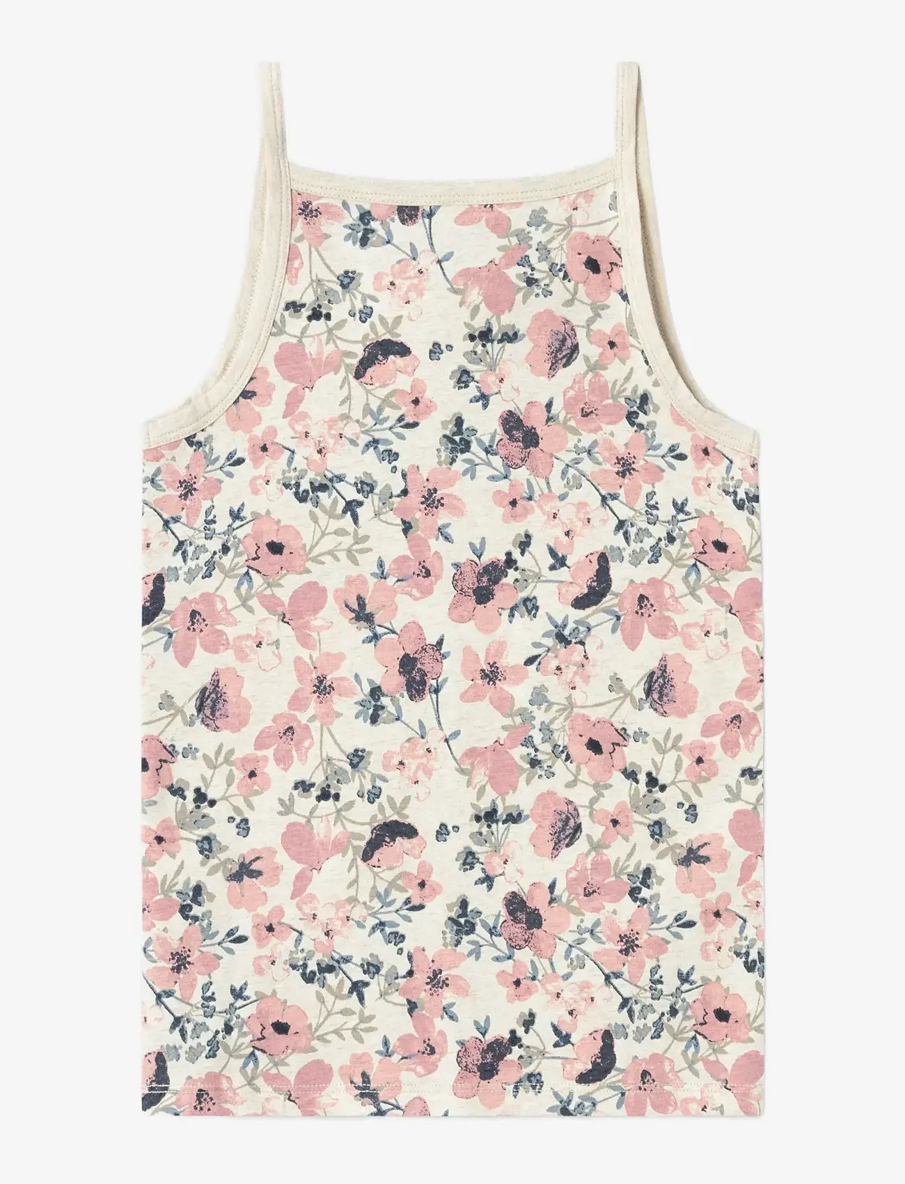 name it - NKFSTRAP TOP 2P NOSTALGIA FLOWER NOOS - alussärgid - nostalgia rose - 1