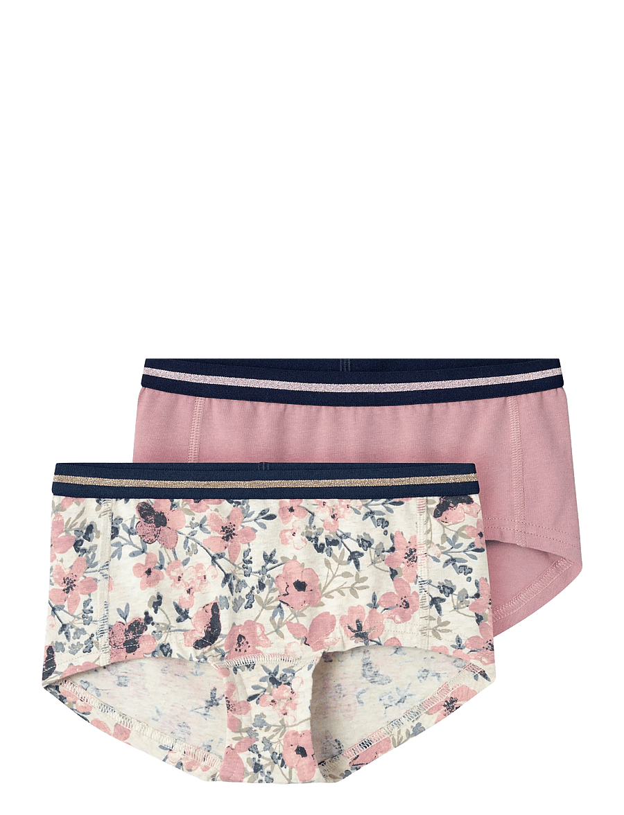 name it - NKFHIPSTER 2P NOSTALGIA FLOWER NOOS - dolna bielizna - nostalgia rose - 0