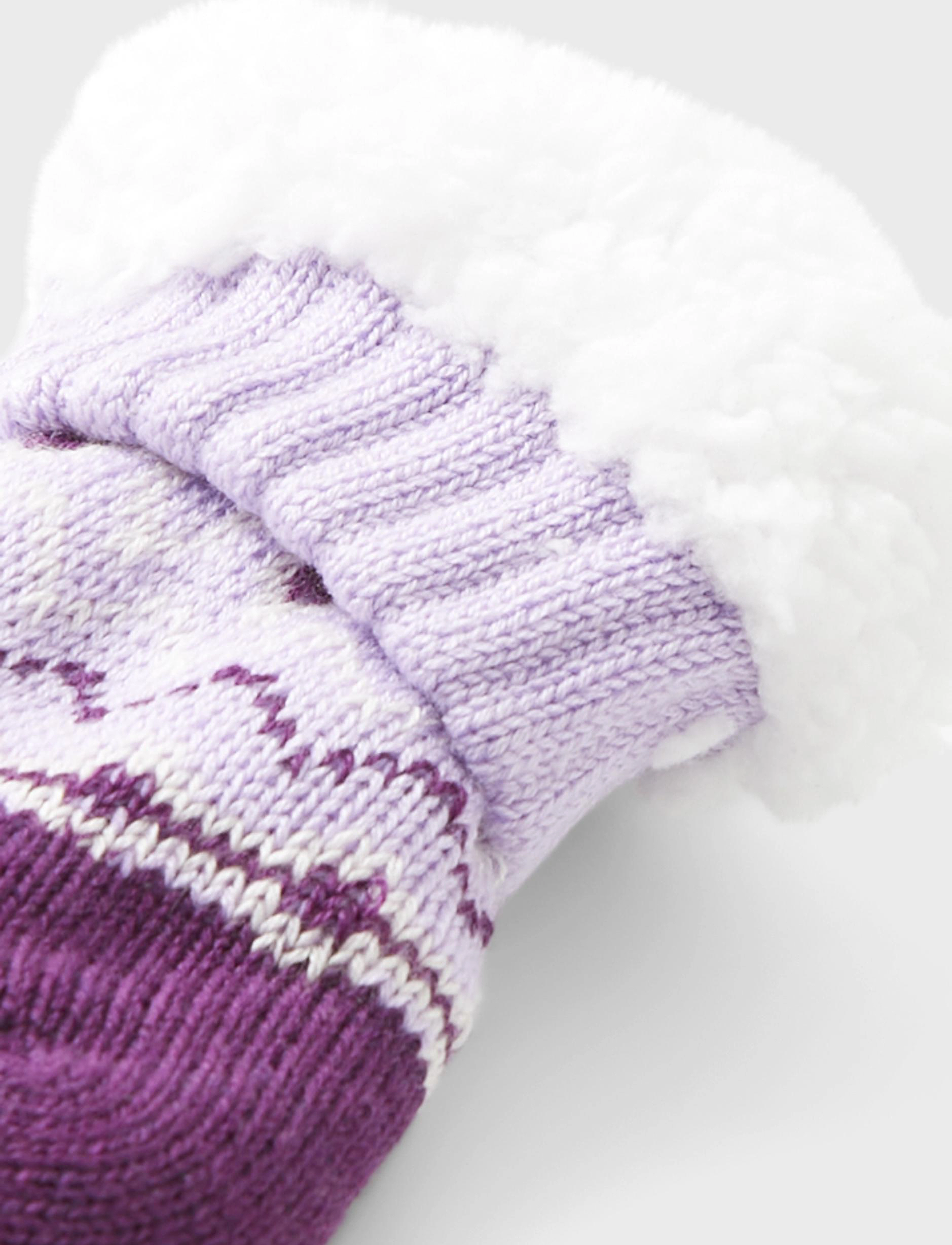 name it - NKFNOBBI KNIT SOCK - lavender mist - 2