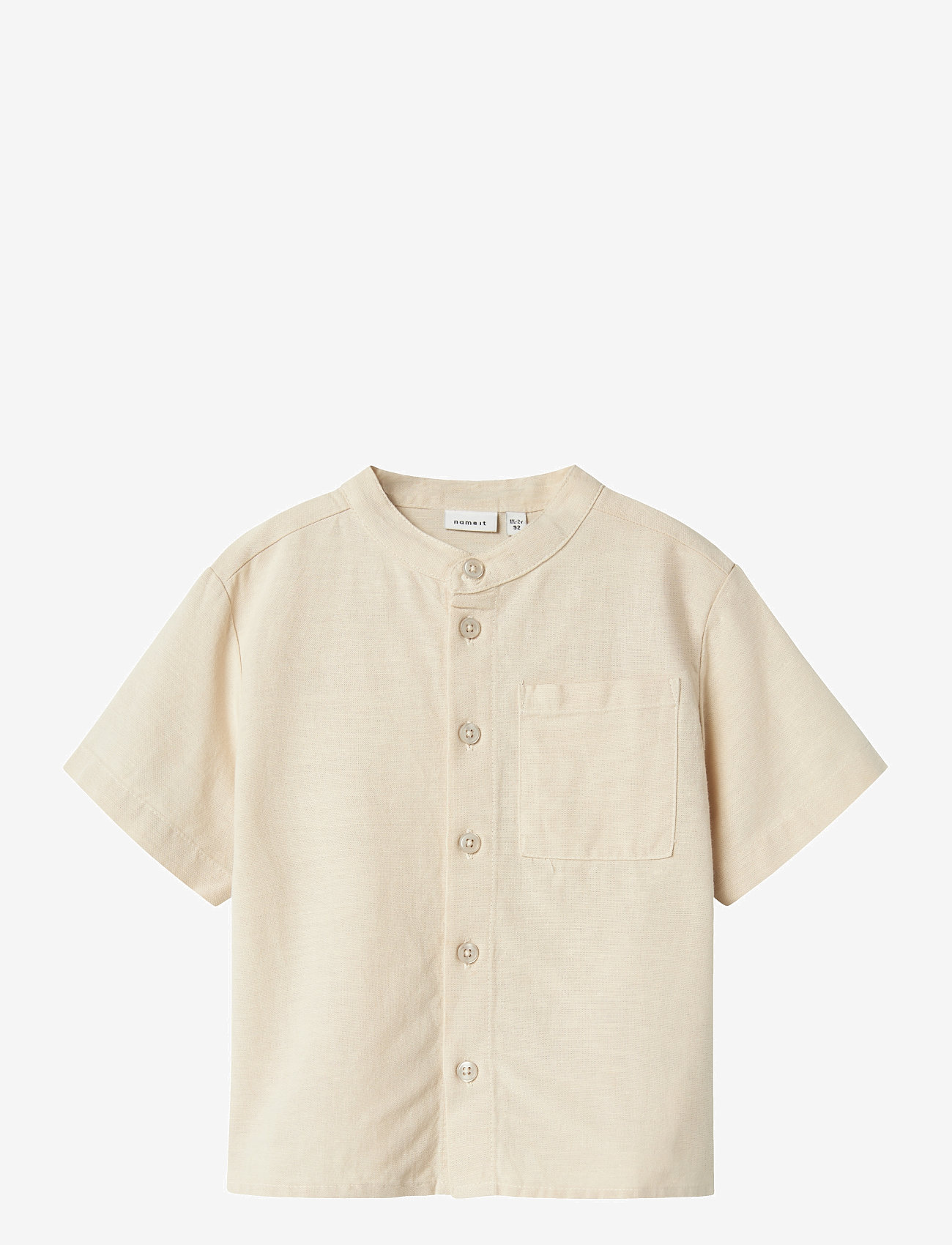 name it - NMMFAHER SS SHIRT - kortærmede skjorter - peyote - 1