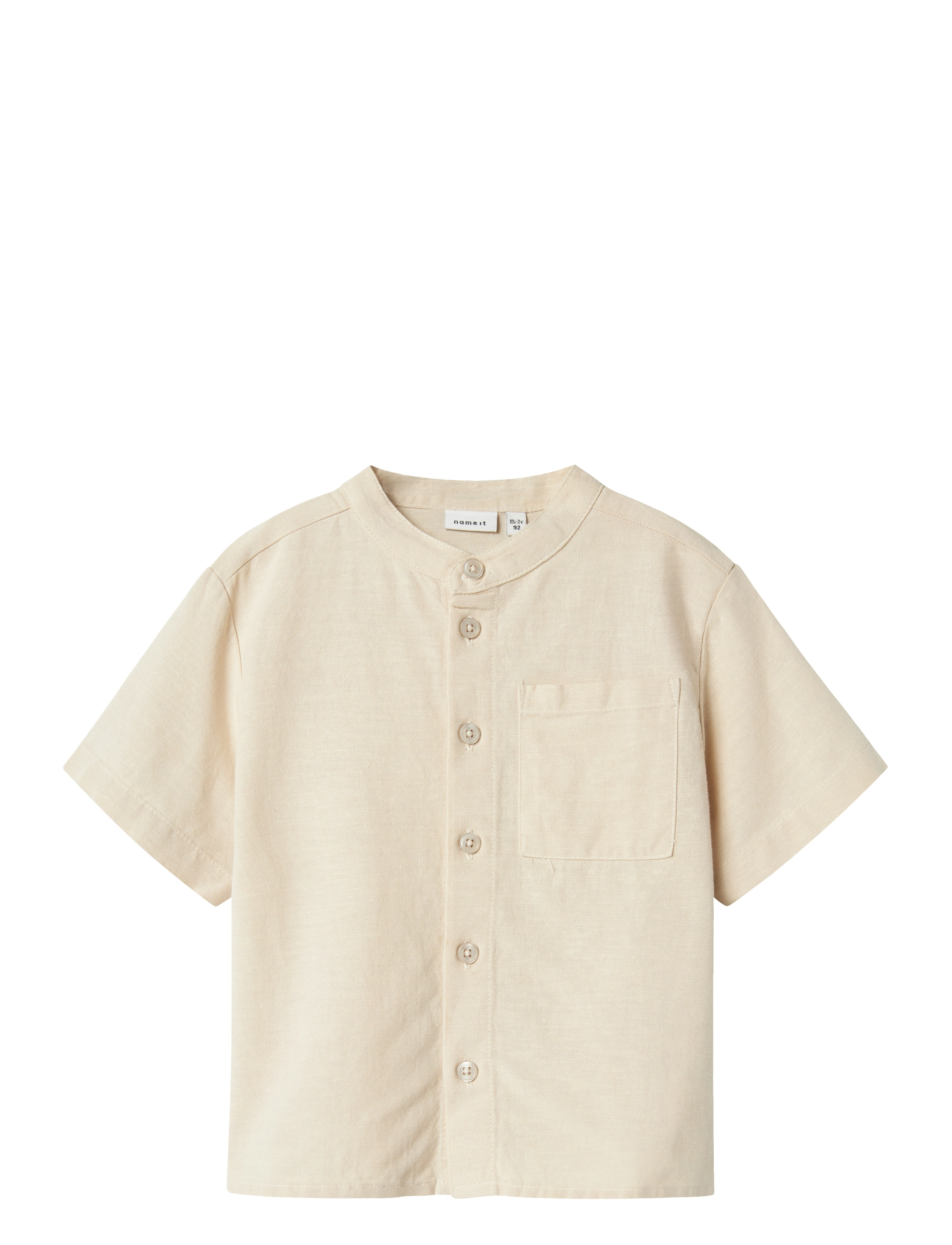 name it NMMFAHER SS SHIRT - Skjorter - PEYOTE / white