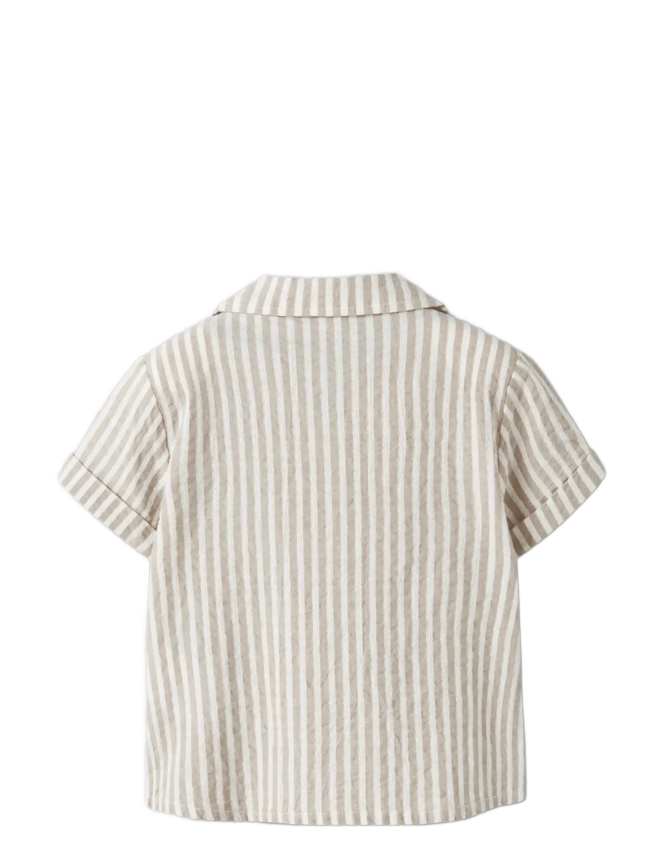 name it - NMMFEDENIS SS SHIRT - kortærmede skjorter - chateau gray - 1
