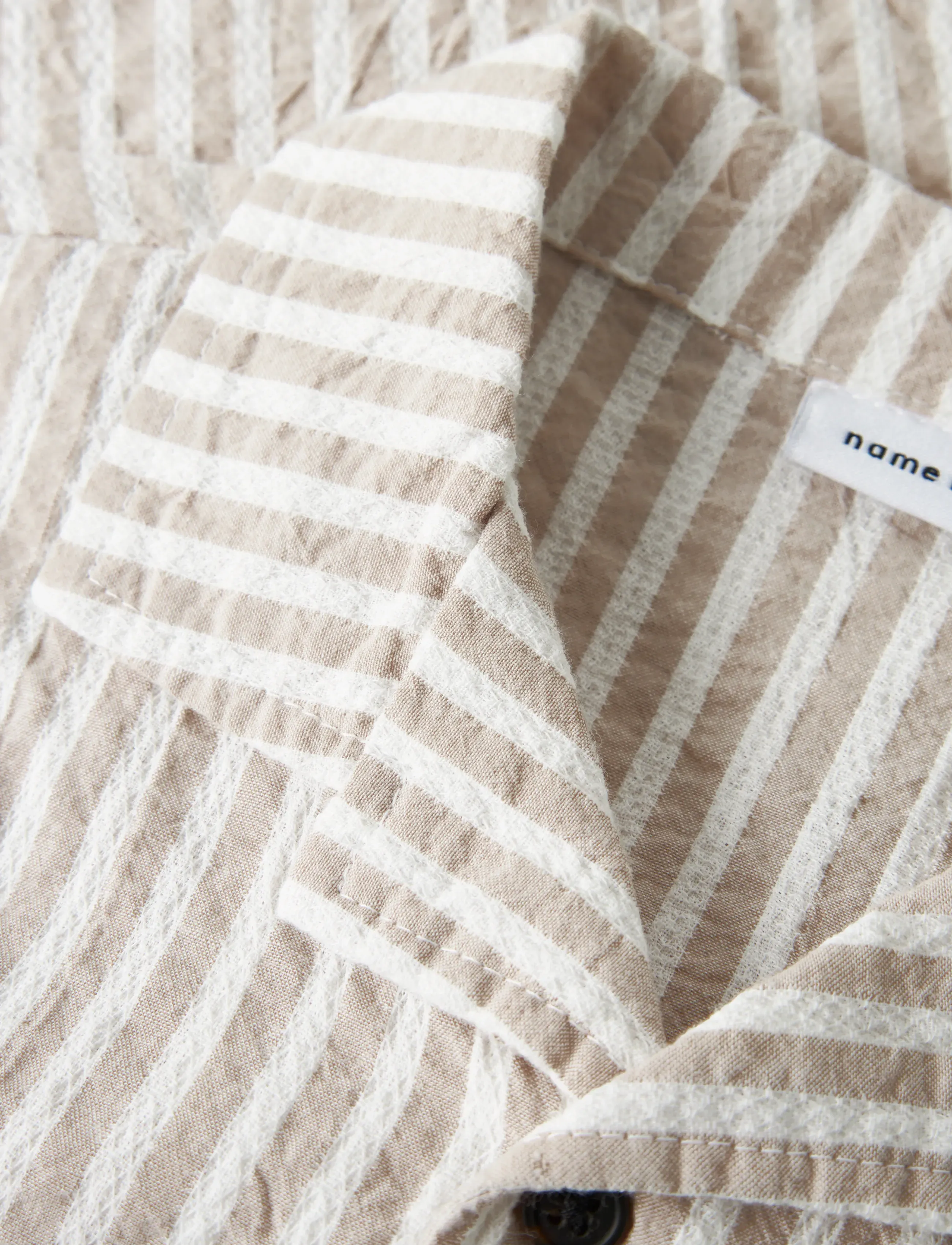 name it - NMMFEDENIS SS SHIRT - kortærmede skjorter - chateau gray - 3