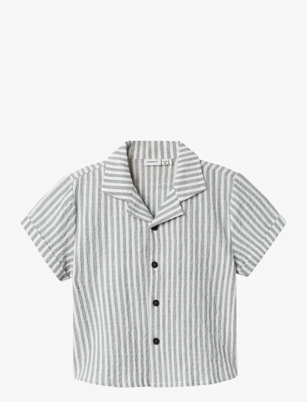 name it - NMMFEDENIS SS SHIRT - kurzärmlige hemden - navy blazer - 0
