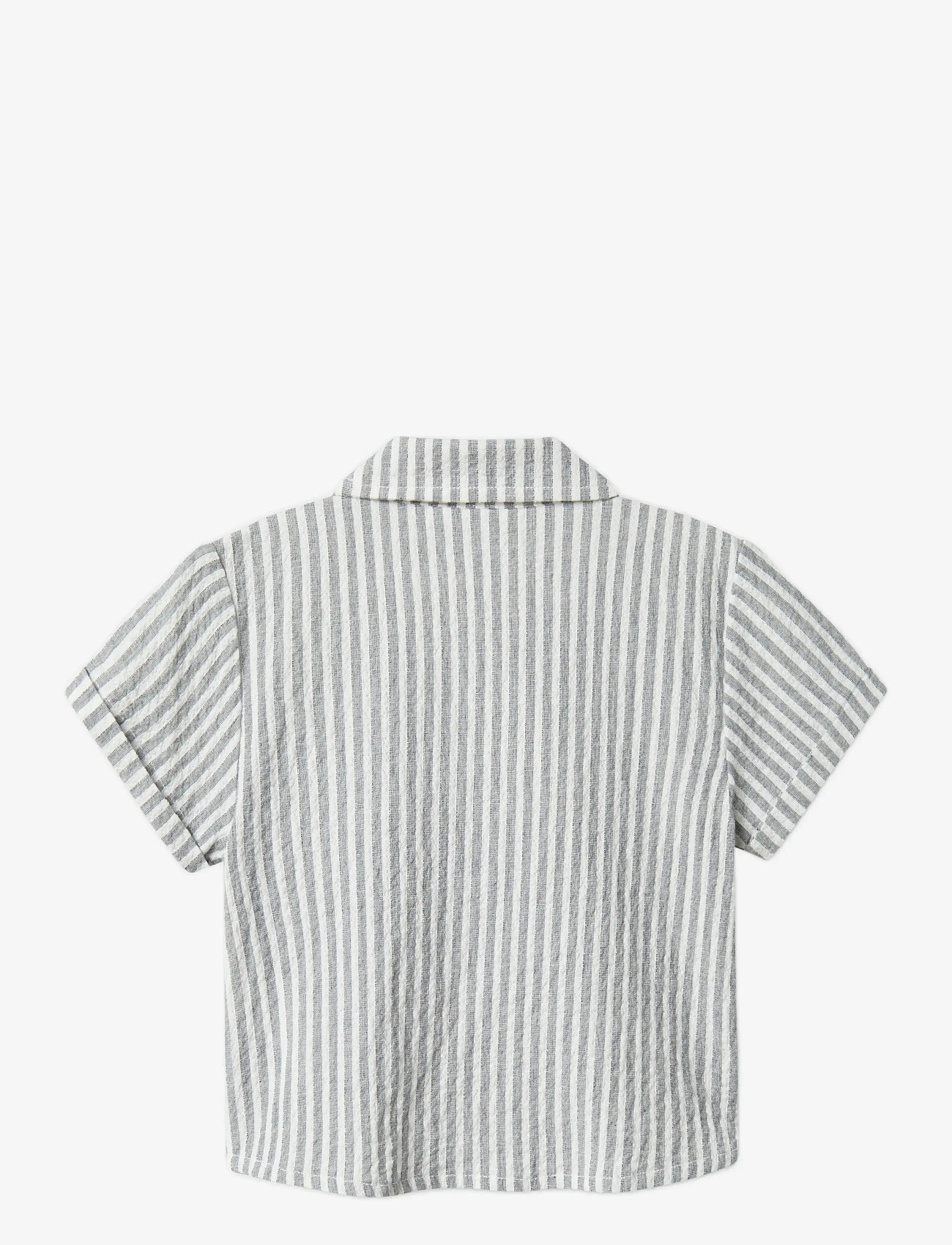 name it - NMMFEDENIS SS SHIRT - kortærmede skjorter - navy blazer - 1