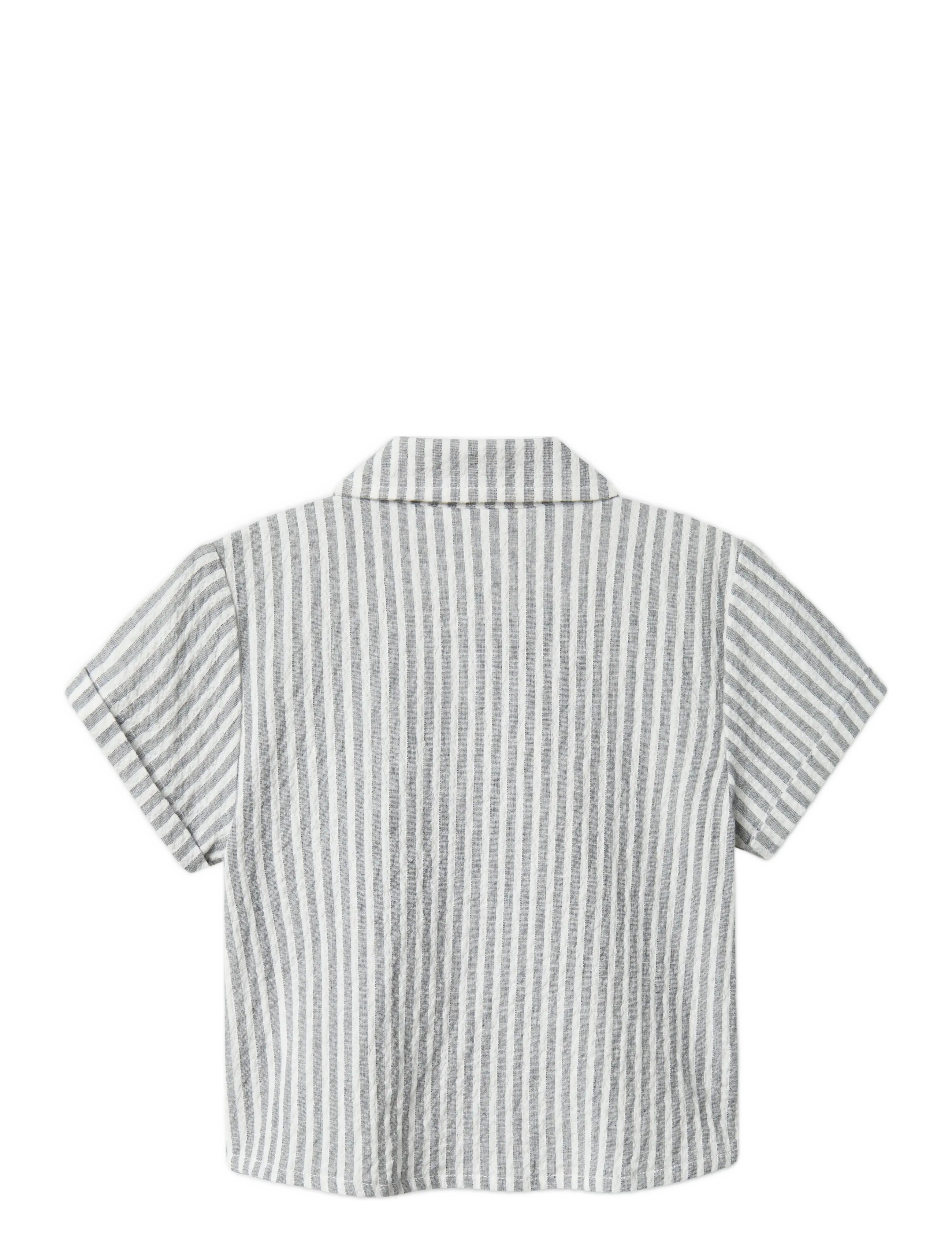 name it - NMMFEDENIS SS SHIRT - kortærmede skjorter - navy blazer - 1