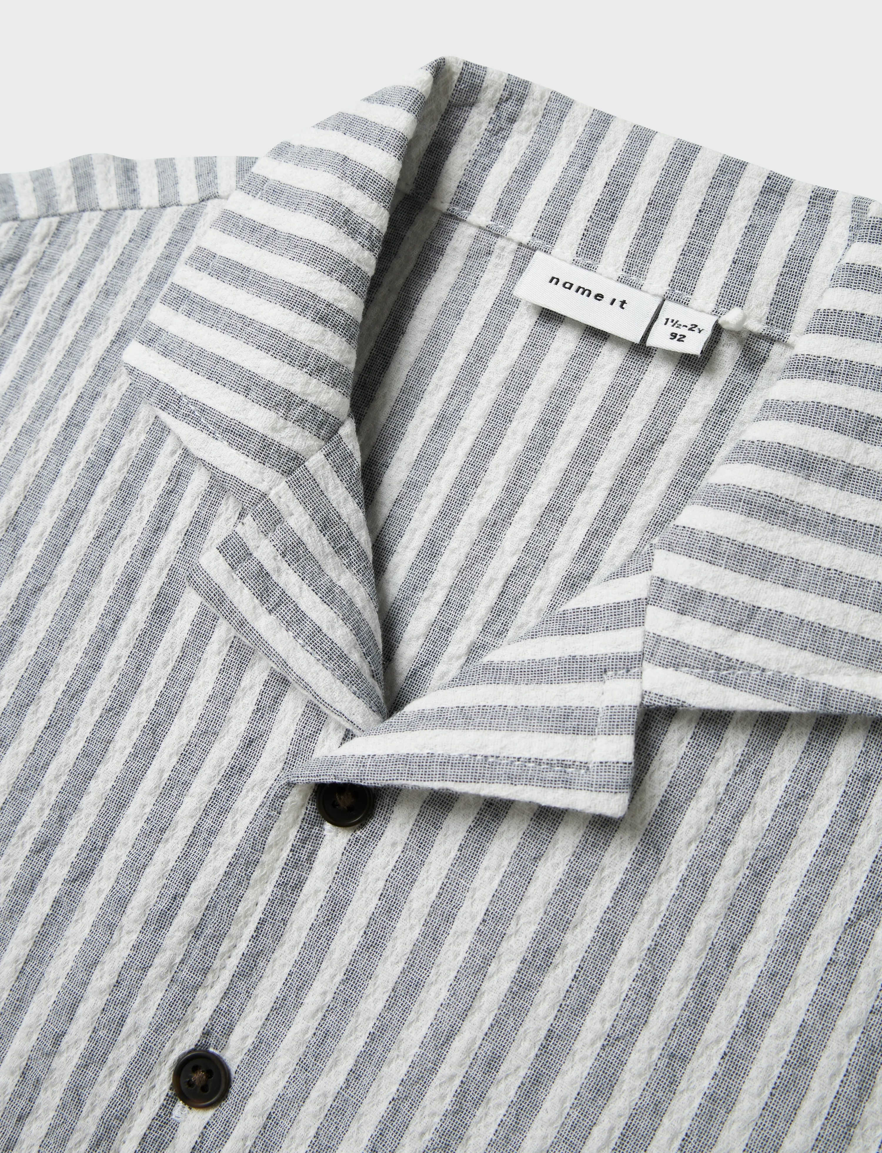 name it - NMMFEDENIS SS SHIRT - kortærmede skjorter - navy blazer - 2