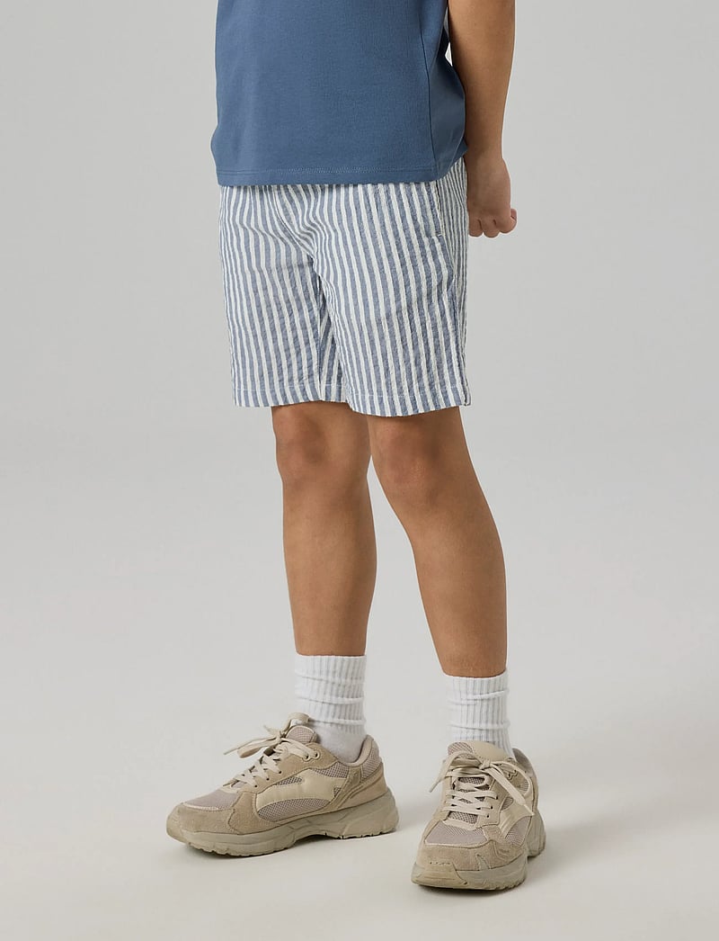 name it - NKMFEDENIS SHORTS - sweatshorts - vintage indigo - 3