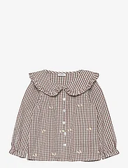 name it - NMFDERILLA LS BLOUSE - sommerschnäppchen - deep taupe - 0