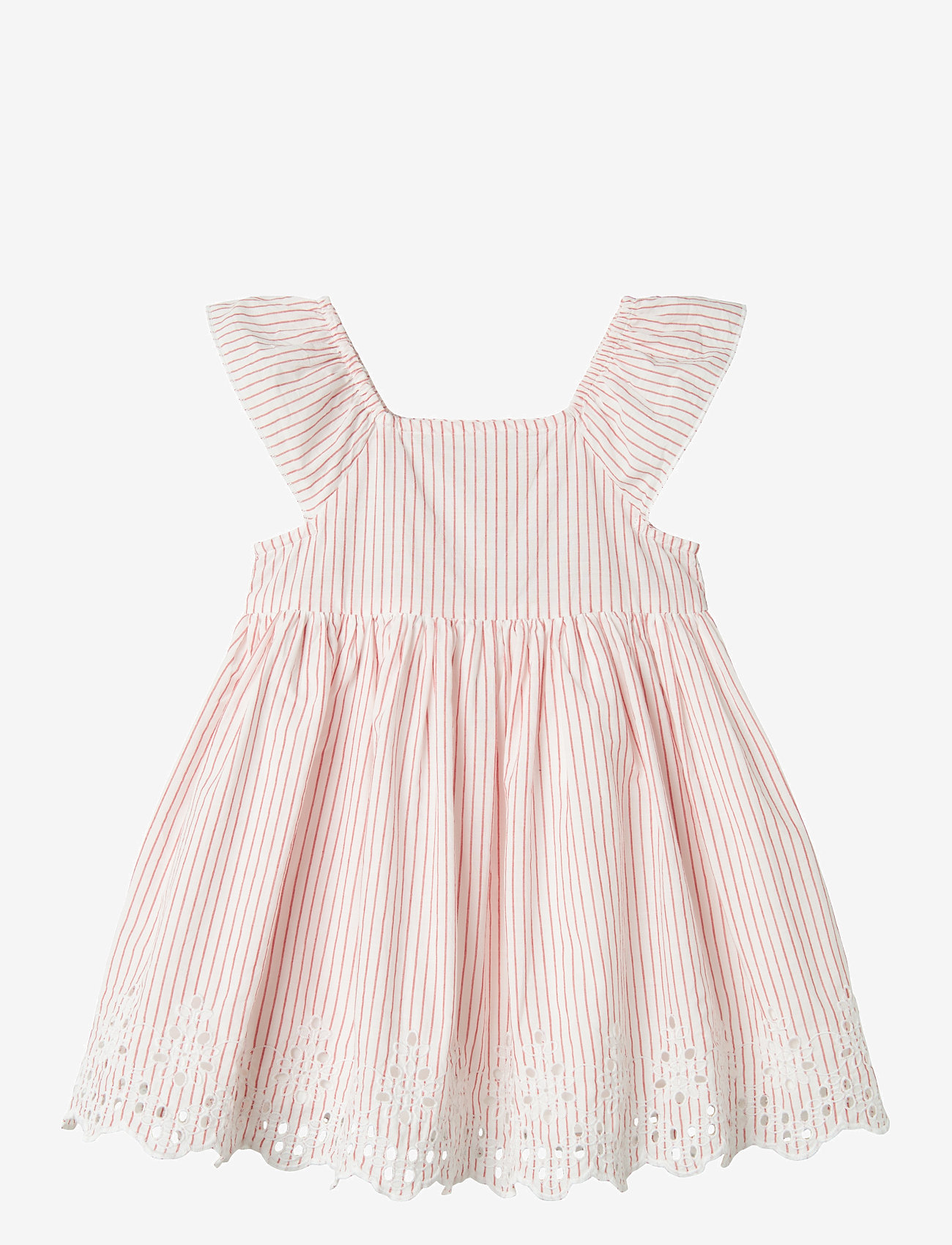 name it - NMFFESINNE CAPSL DRESS - Ärmlösa babyklänningar - bright white - 1