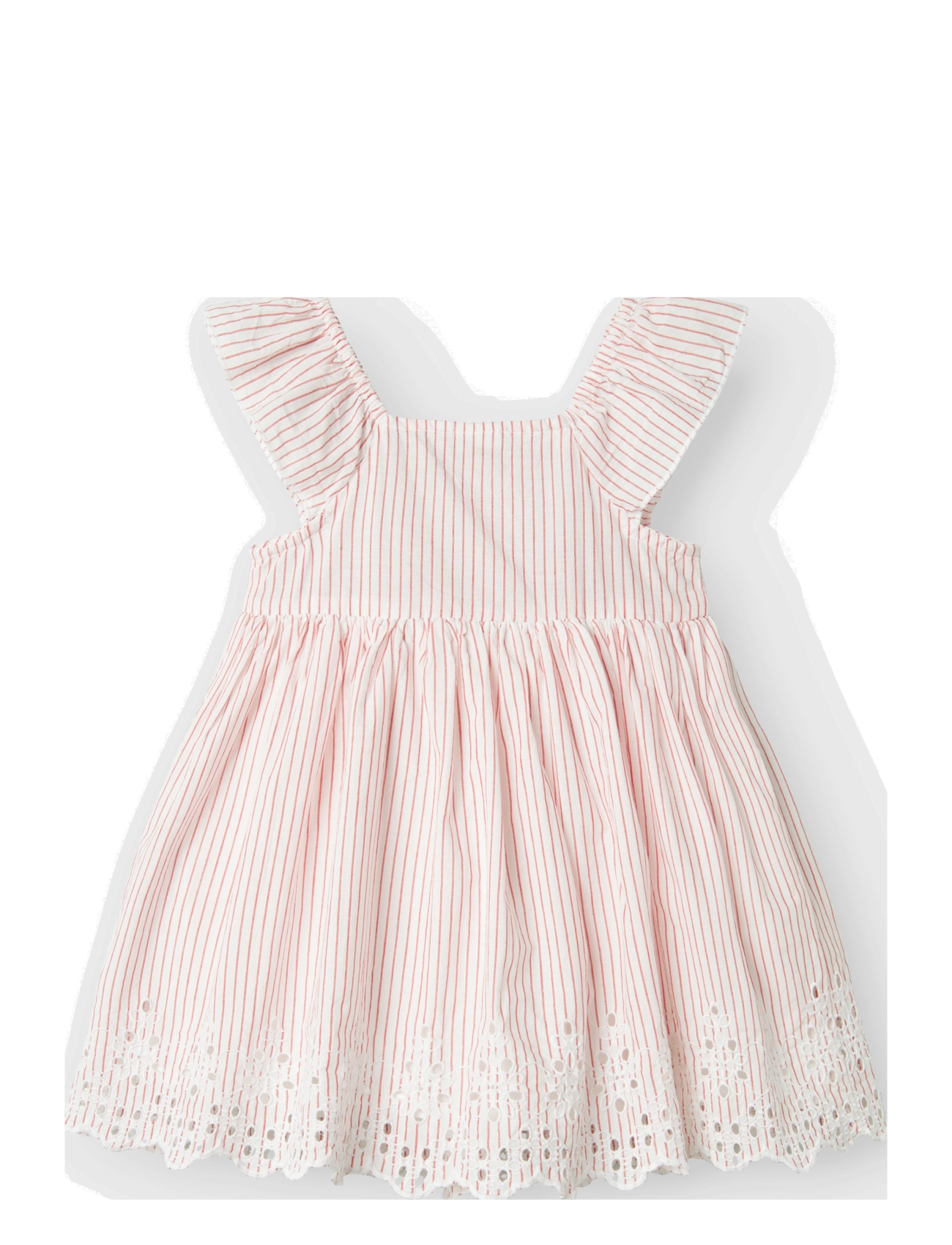 name it - NMFFESINNE CAPSL DRESS - hihattomat - bright white - 2