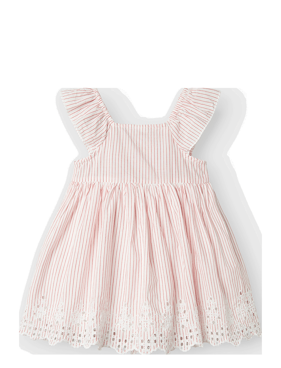 name it - NMFFESINNE CAPSL DRESS - Ärmellose babykleider - bright white - 2