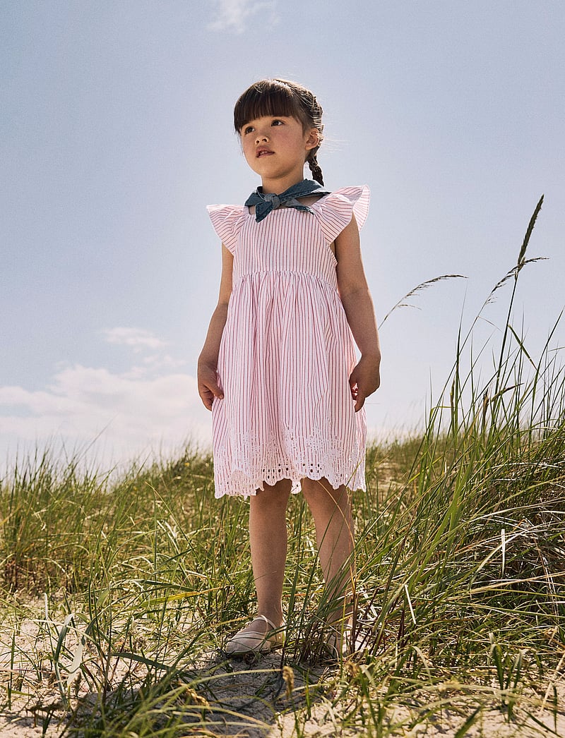 name it - NMFFESINNE CAPSL DRESS - Ärmlösa babyklänningar - bright white - 3