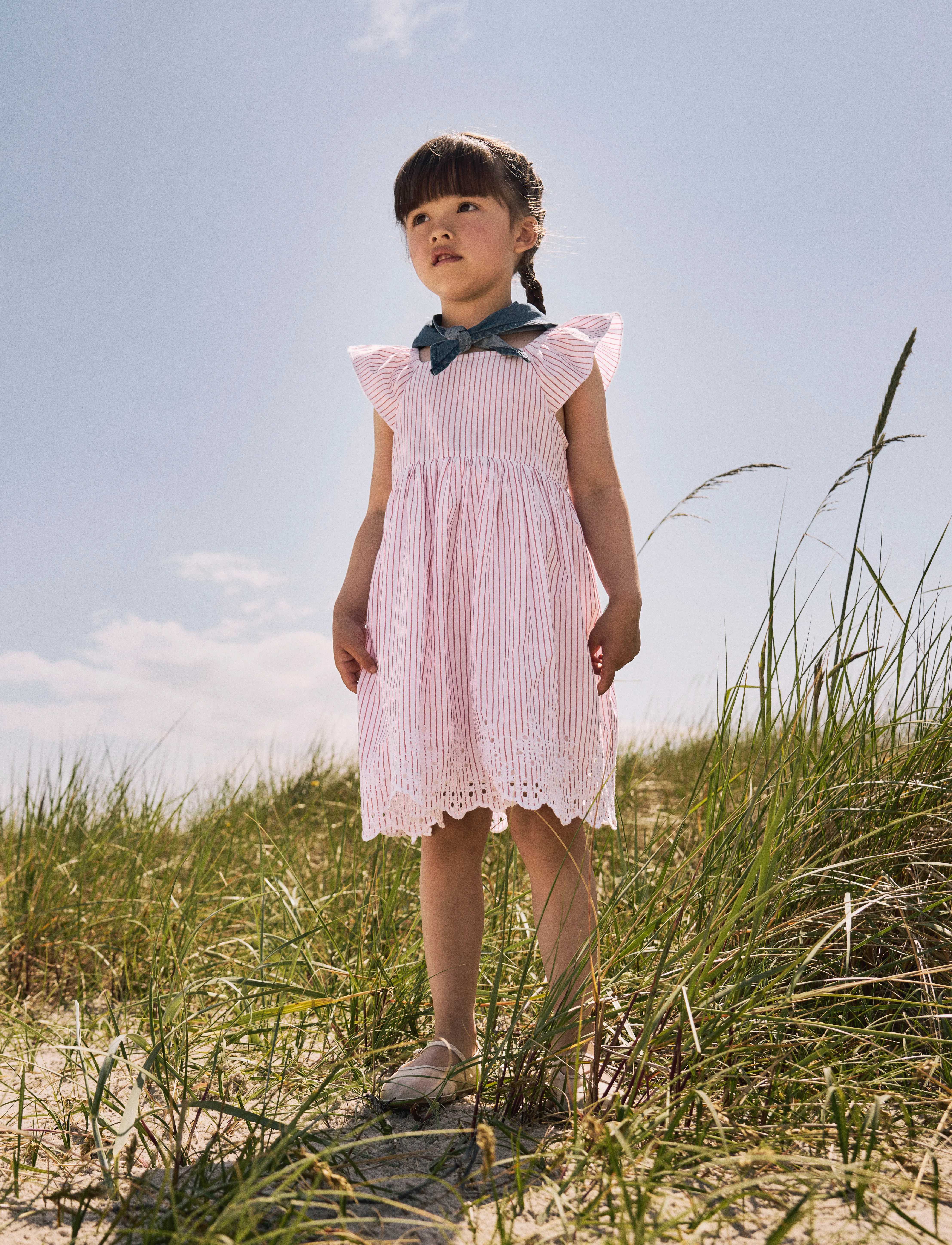 name it - NMFFESINNE CAPSL DRESS - hihattomat - bright white - 3