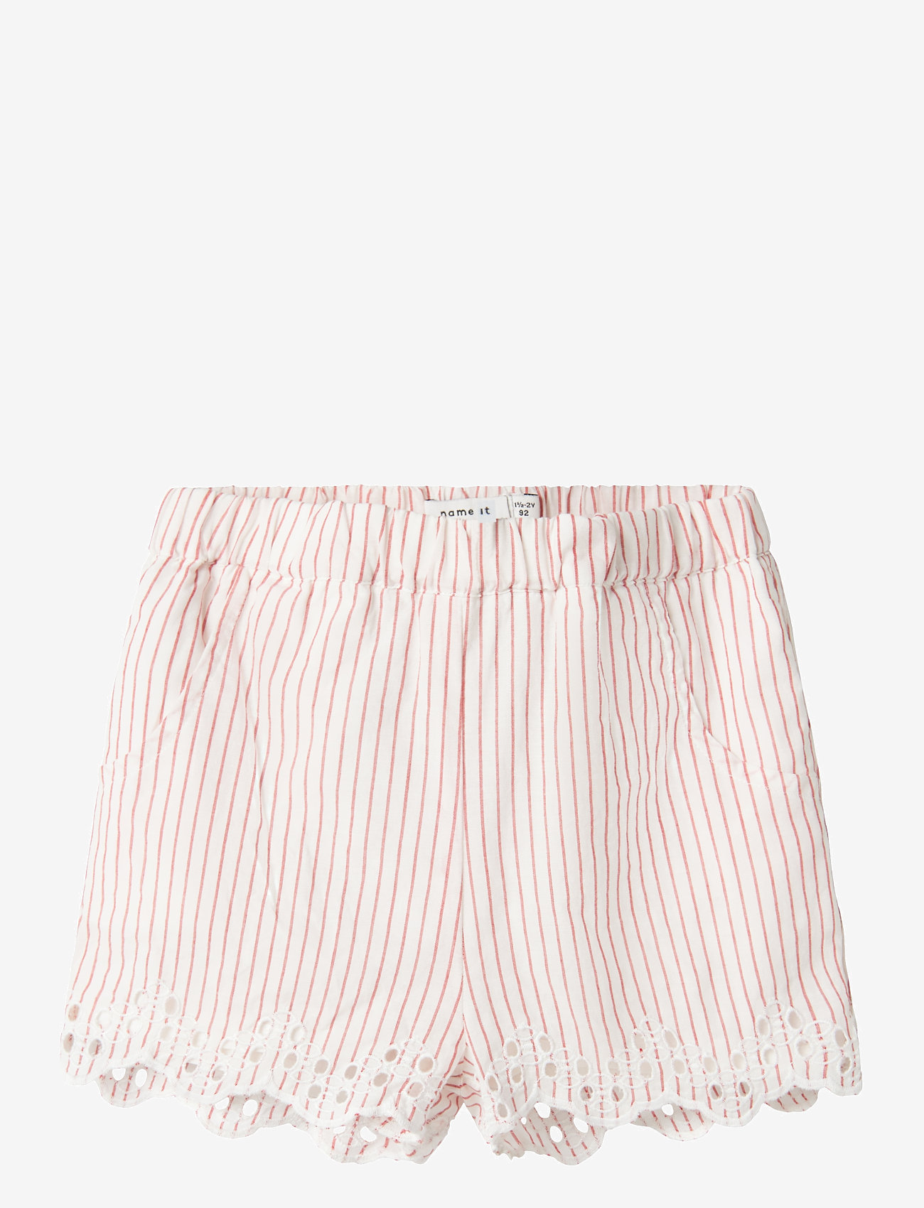 name it - NMFFESINNE SHORTS - lägsta priserna - bright white - 0