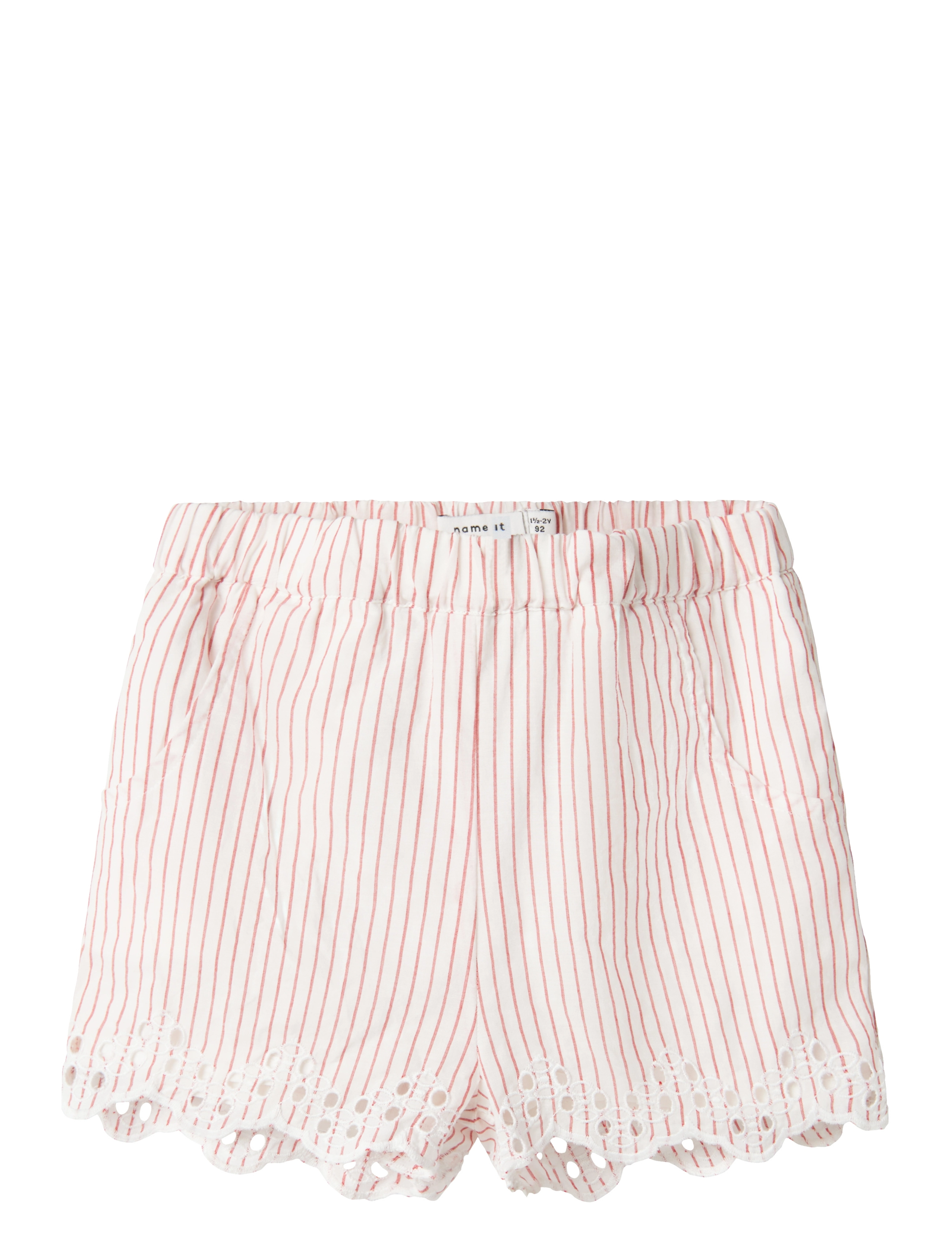 name it NMFFESINNE SHORTS - Underdele - BRIGHT WHITE / pink/rose