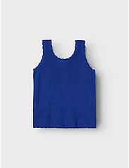name it - NKFFILISA KNIT STRAP TOP - linnen - clematis blue - 1