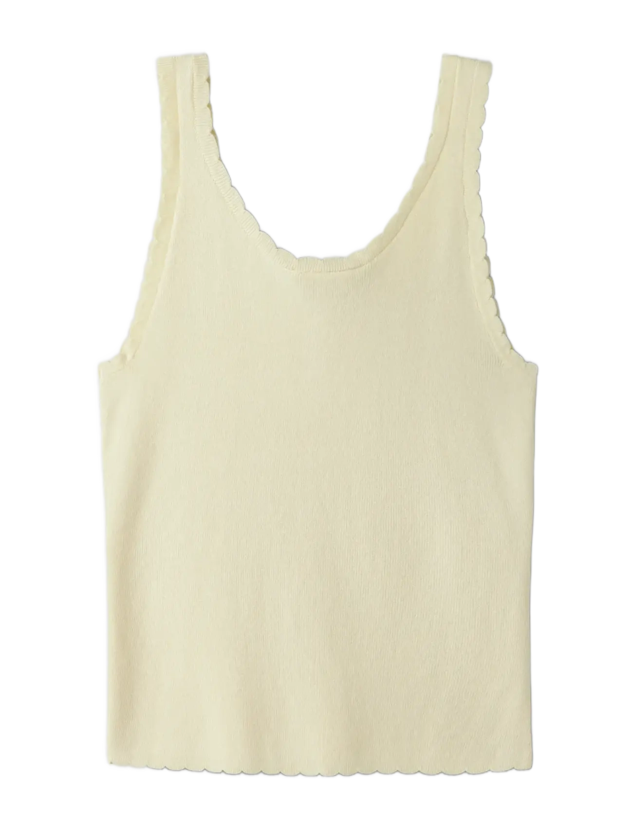 name it - NKFFILISA KNIT STRAP TOP - tanktops - pear sorbet - 1