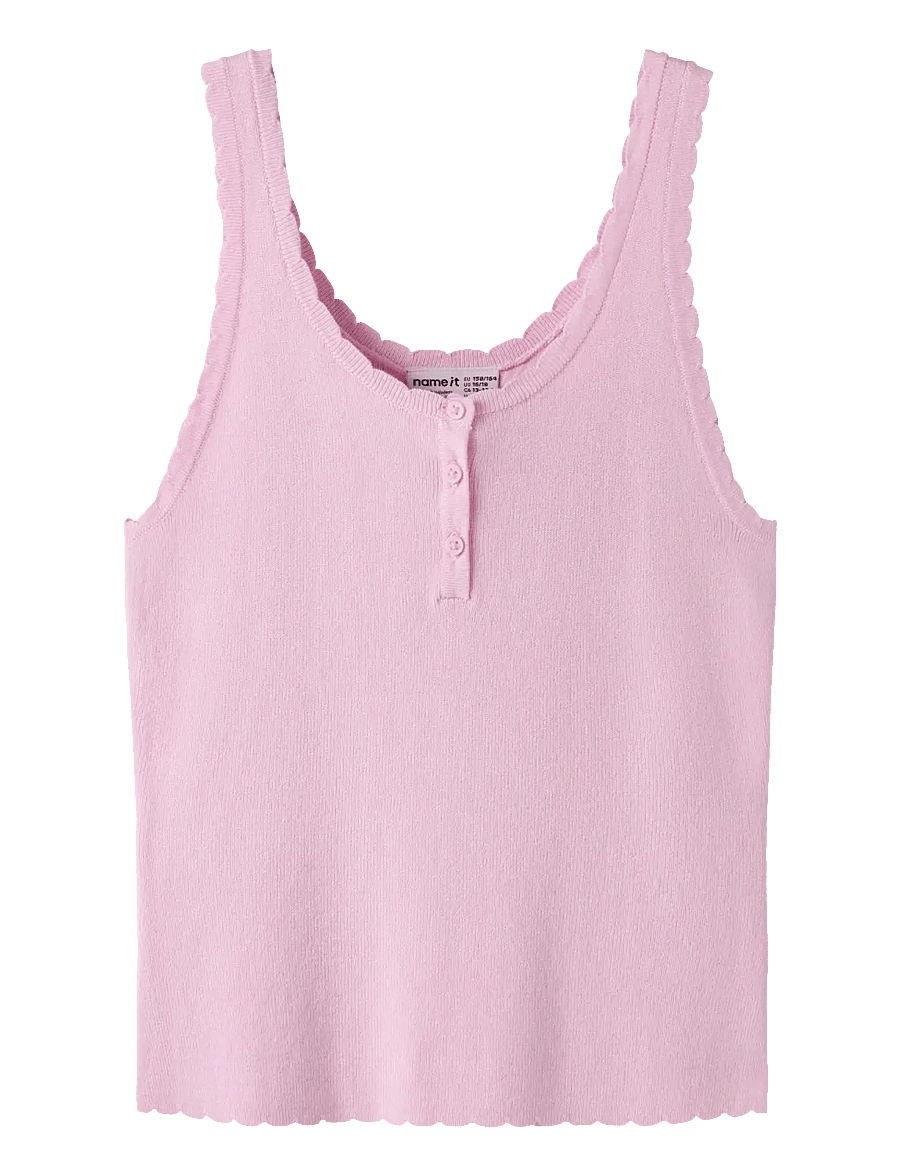 name it - NKFFILISA KNIT STRAP TOP - Ærmeløs undertrøje - pirouette - 0
