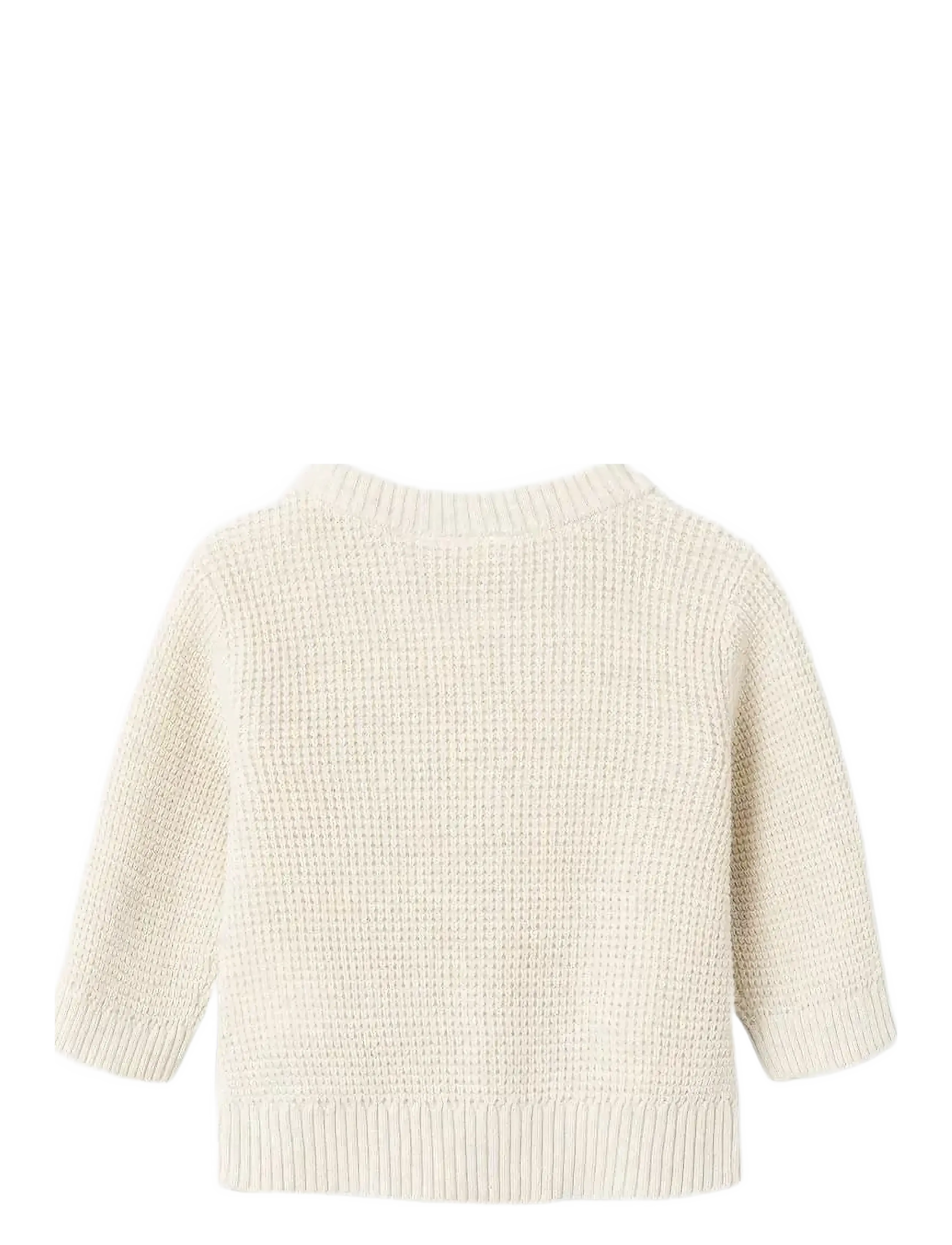 name it - NBNBUBBA LS KNIT CARD NOOS - cardigans - peyote melange - 2