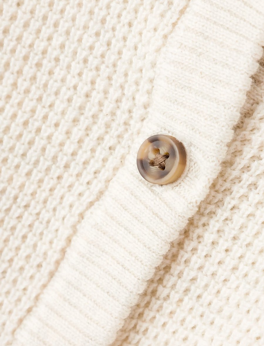 name it - NBNBUBBA LS KNIT CARD NOOS - koftor - peyote melange - 3