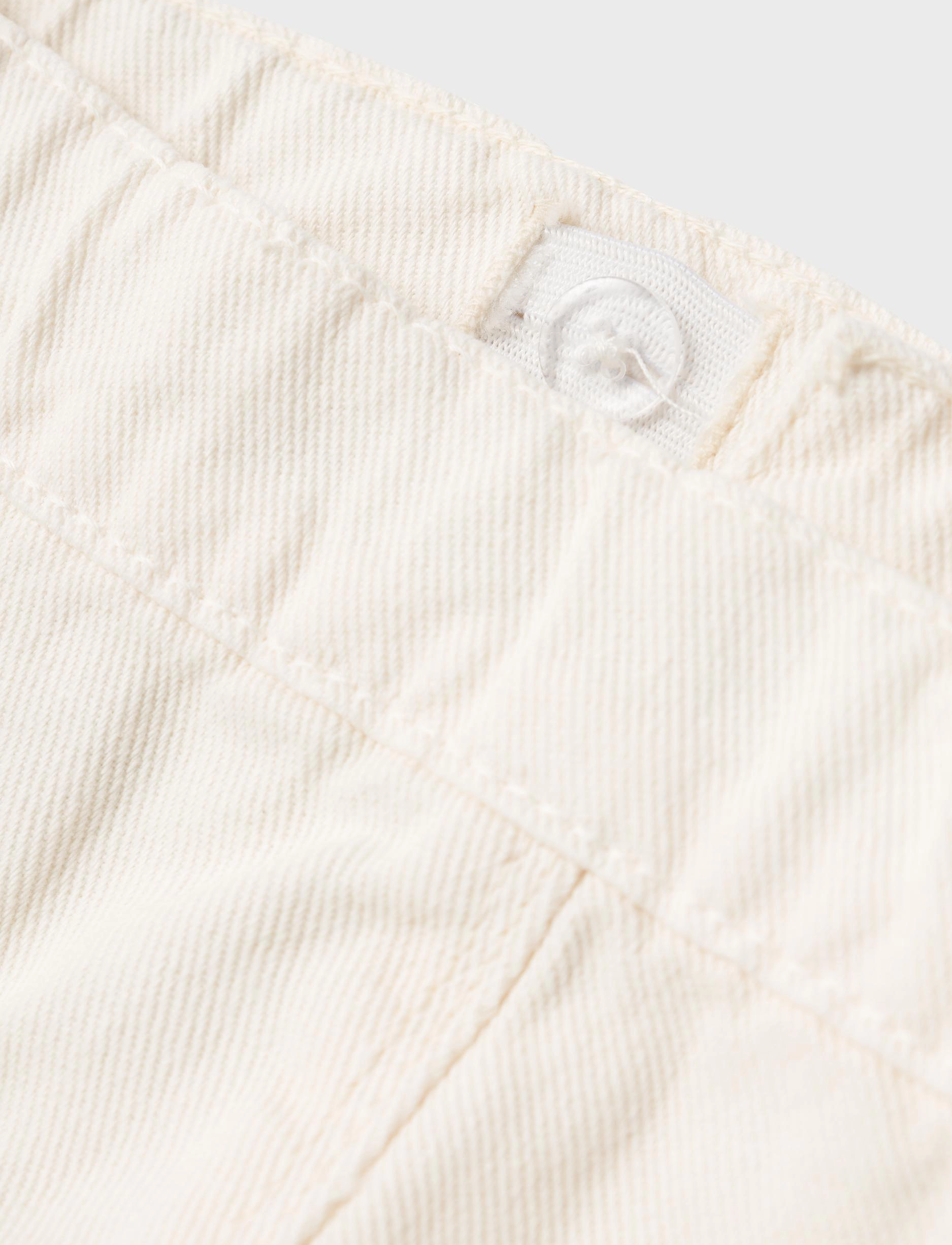 name it - NKFRORY MIDI TWI SKIRT 6410-ZT F - korte nederdele - whisper white - 3