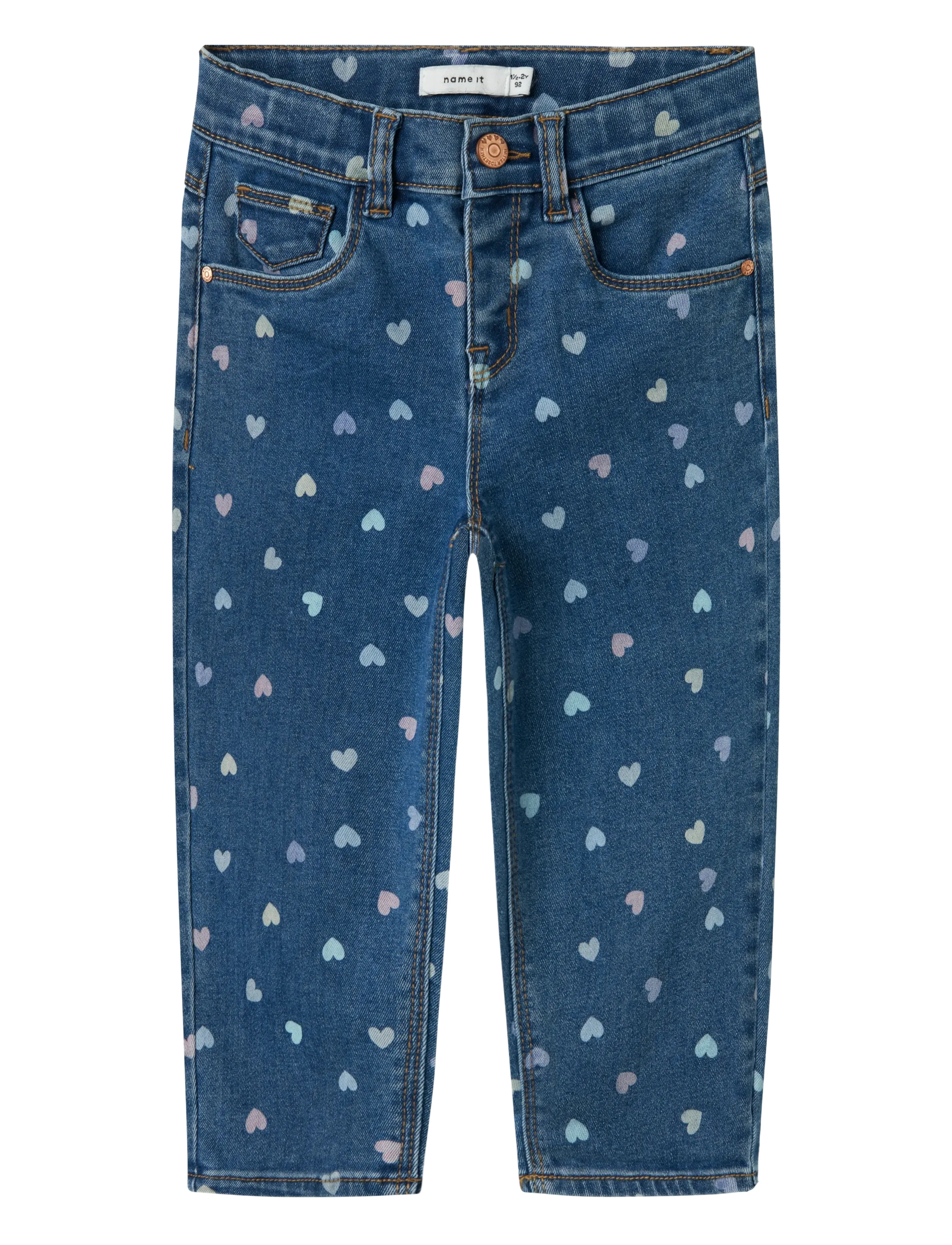 name it NMFBELLA MOM SHAPED JEANS 3555-ON NOOS - Jeans - DENIM BLUE / blue