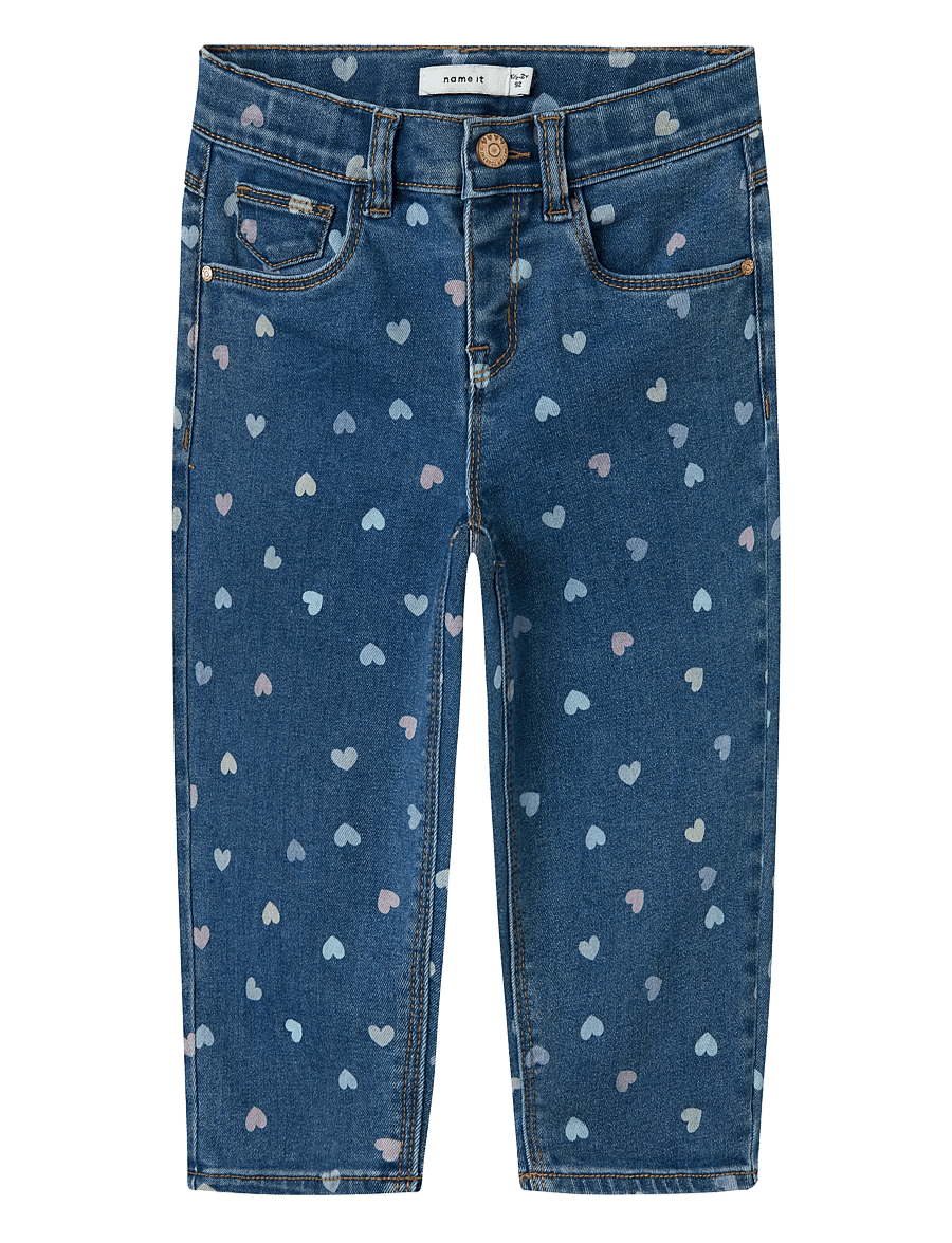 name it - NMFBELLA MOM SHAPED JEANS 3555-ON NOOS - regular jeans - denim blue - 1