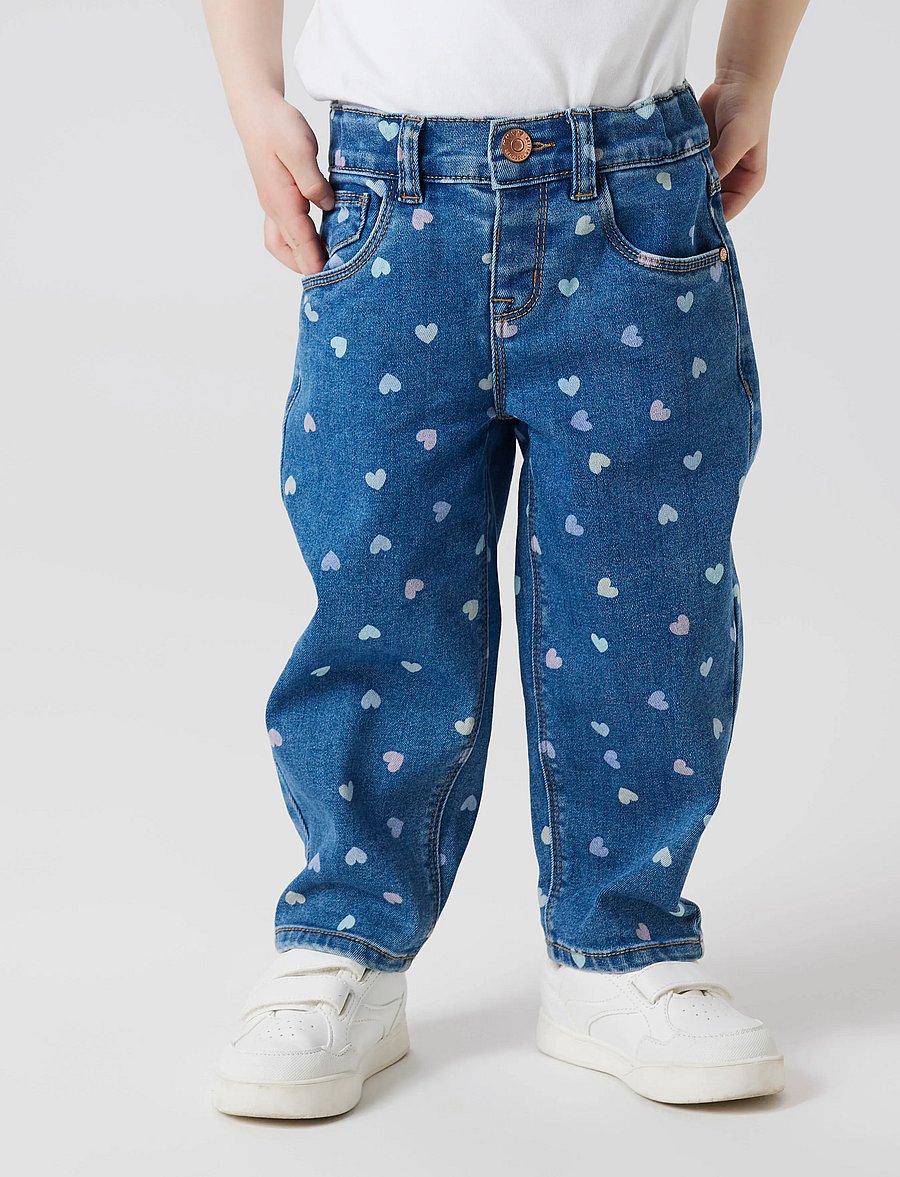 name it - NMFBELLA MOM SHAPED JEANS 3555-ON NOOS - regular jeans - denim blue - 4