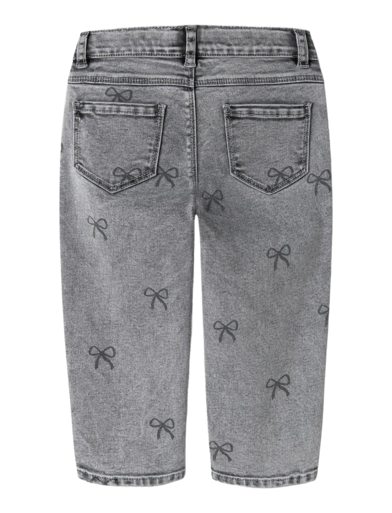 name it - NMFBELLA MOM SHAPED JEANS 3555-ON NOOS - sirged teksad - light grey denim - 1