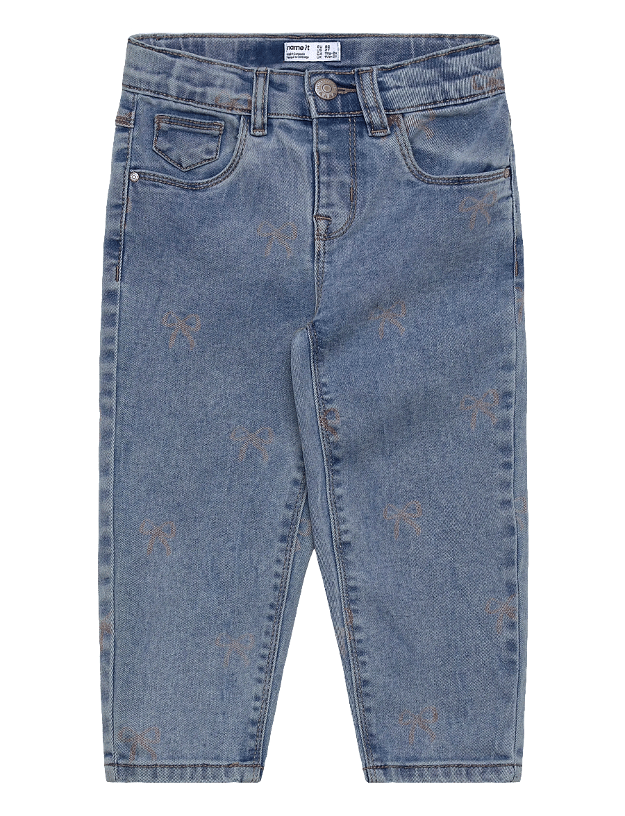 name it - NMFBELLA MOM SHAPED JEANS 3555-ON NOOS - regular jeans - medium blue denim - 1
